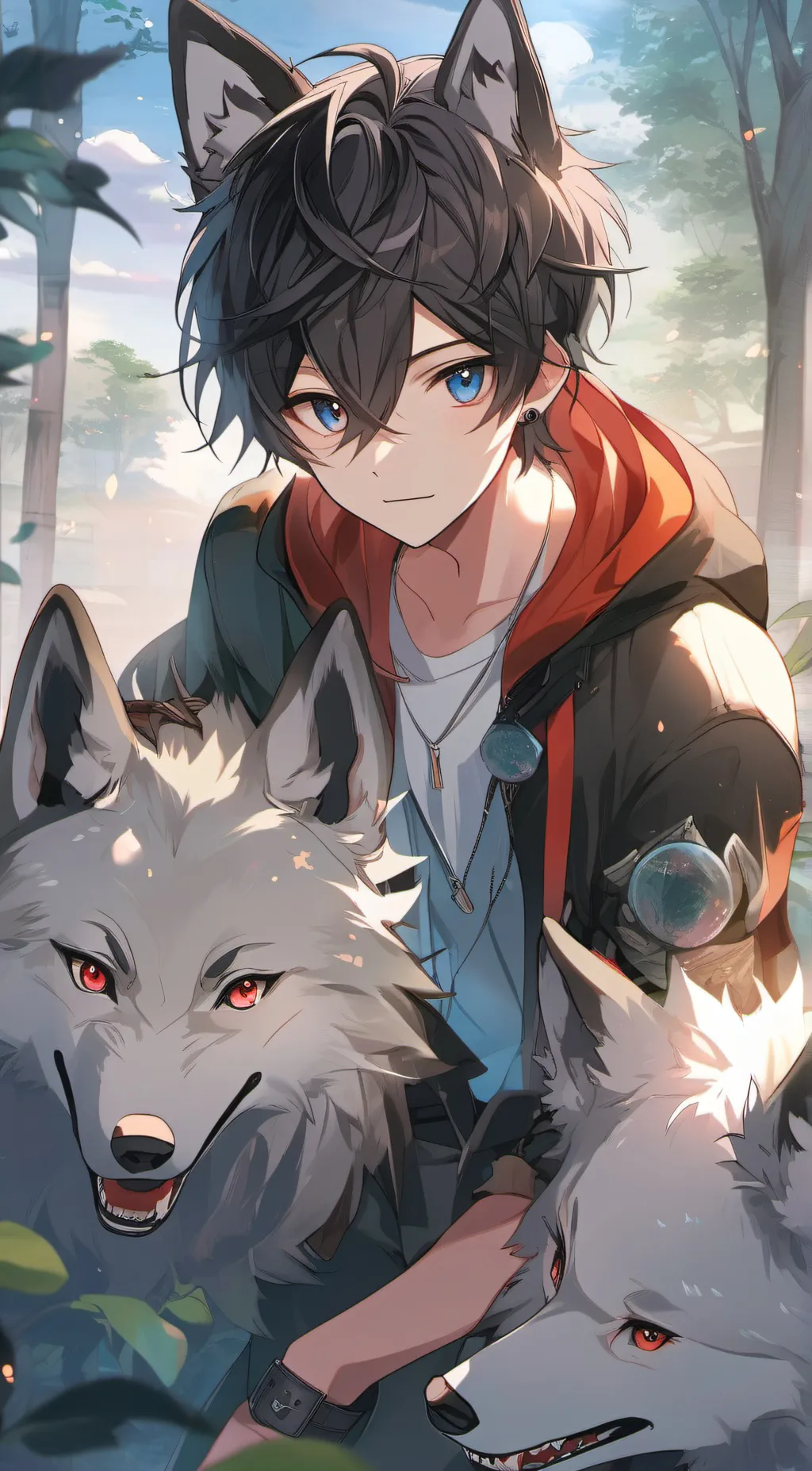 ai character: Jackson  background