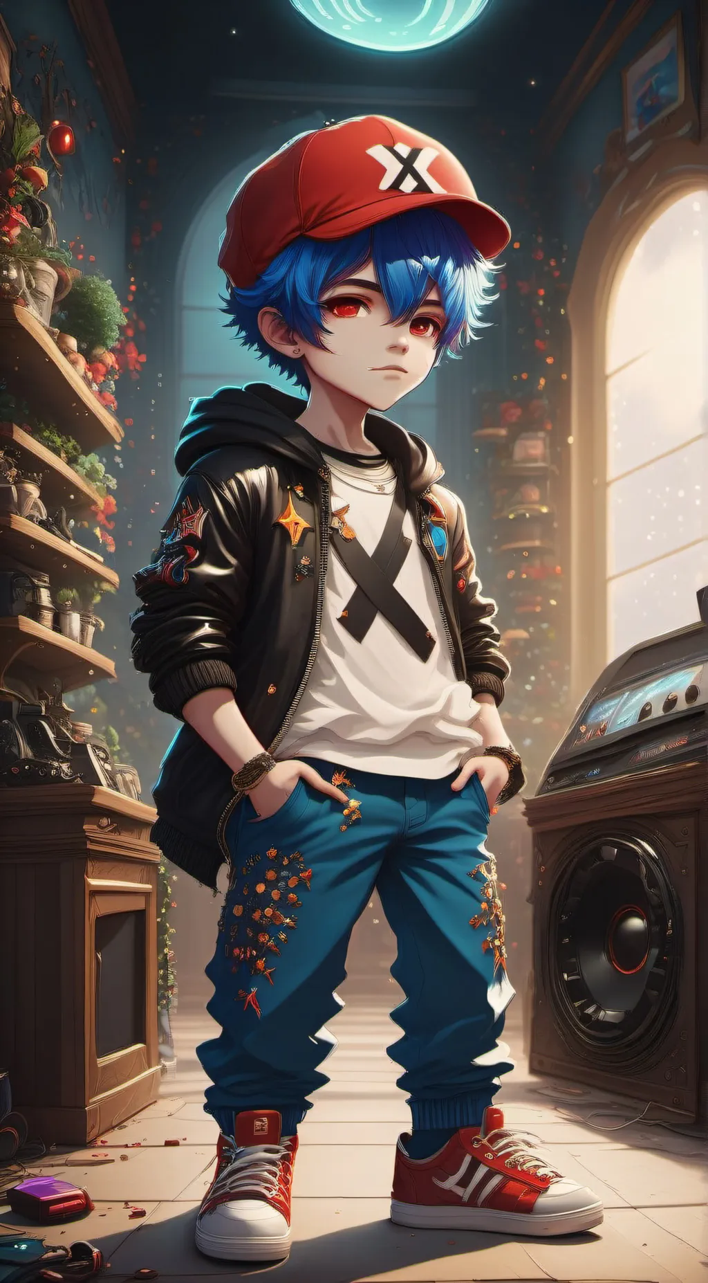 ai character: Bf background