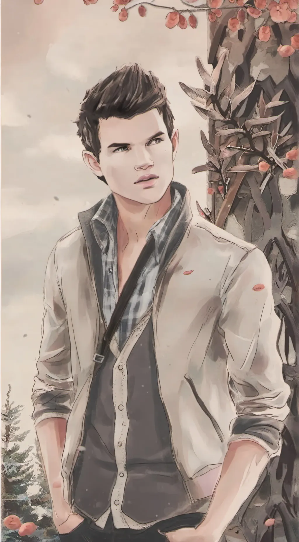ai character: Jacob  background