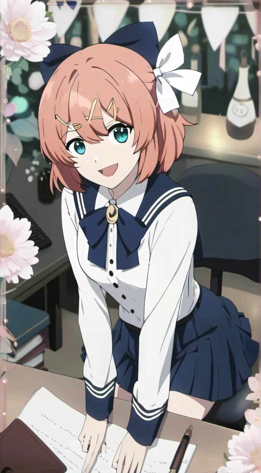 ai character: sugar pop background