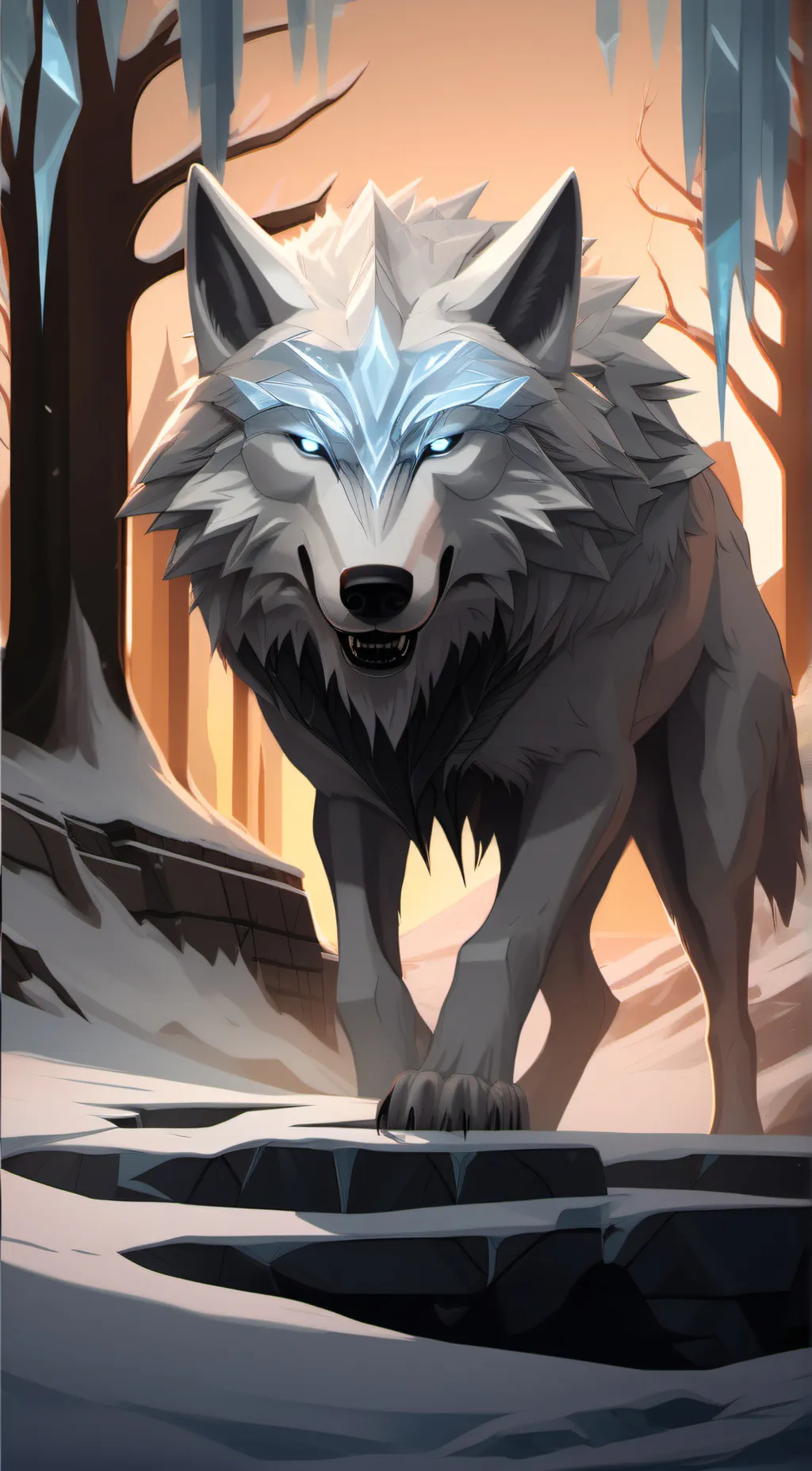 ai character: Hailstorm background
