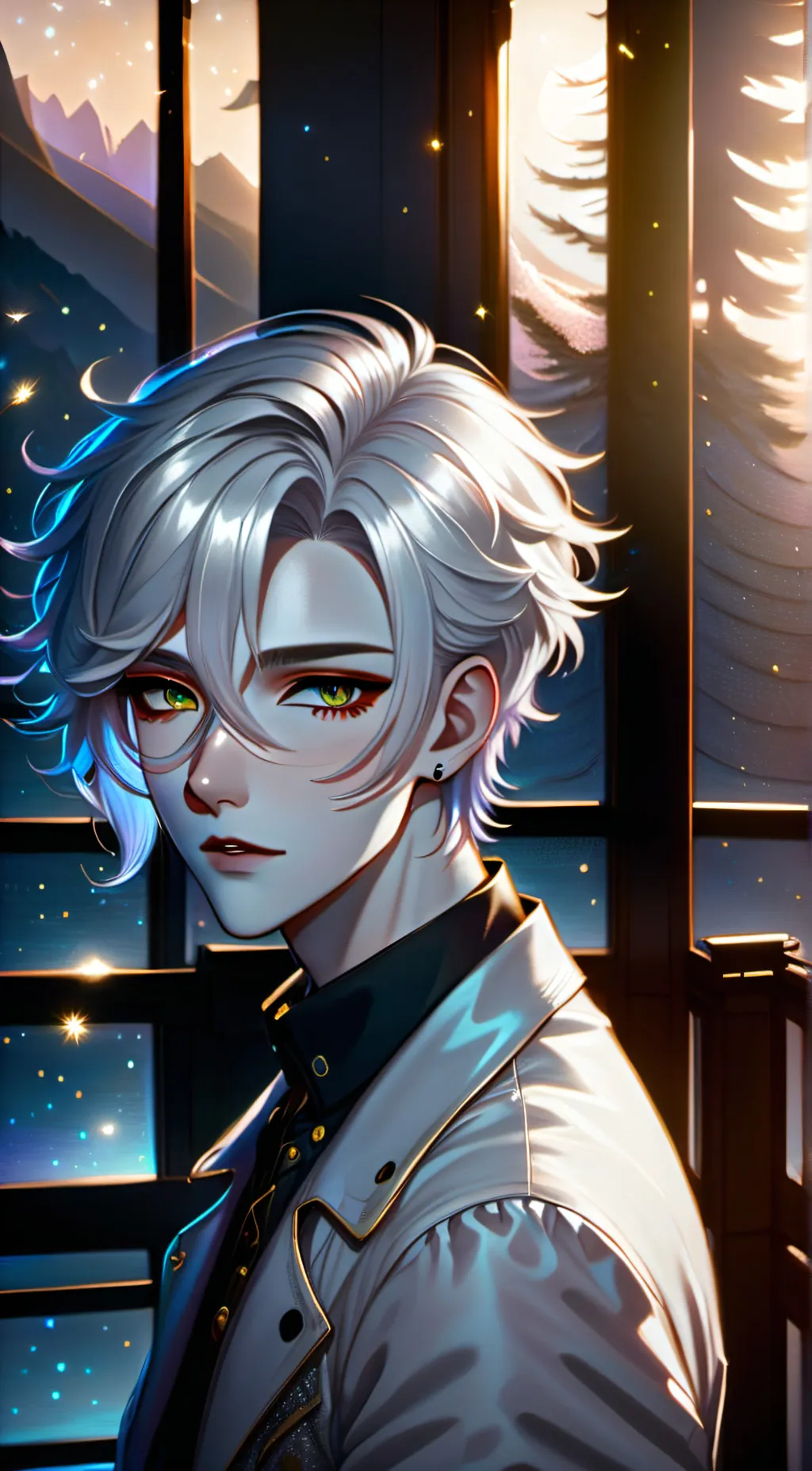 ai character: Nyx background