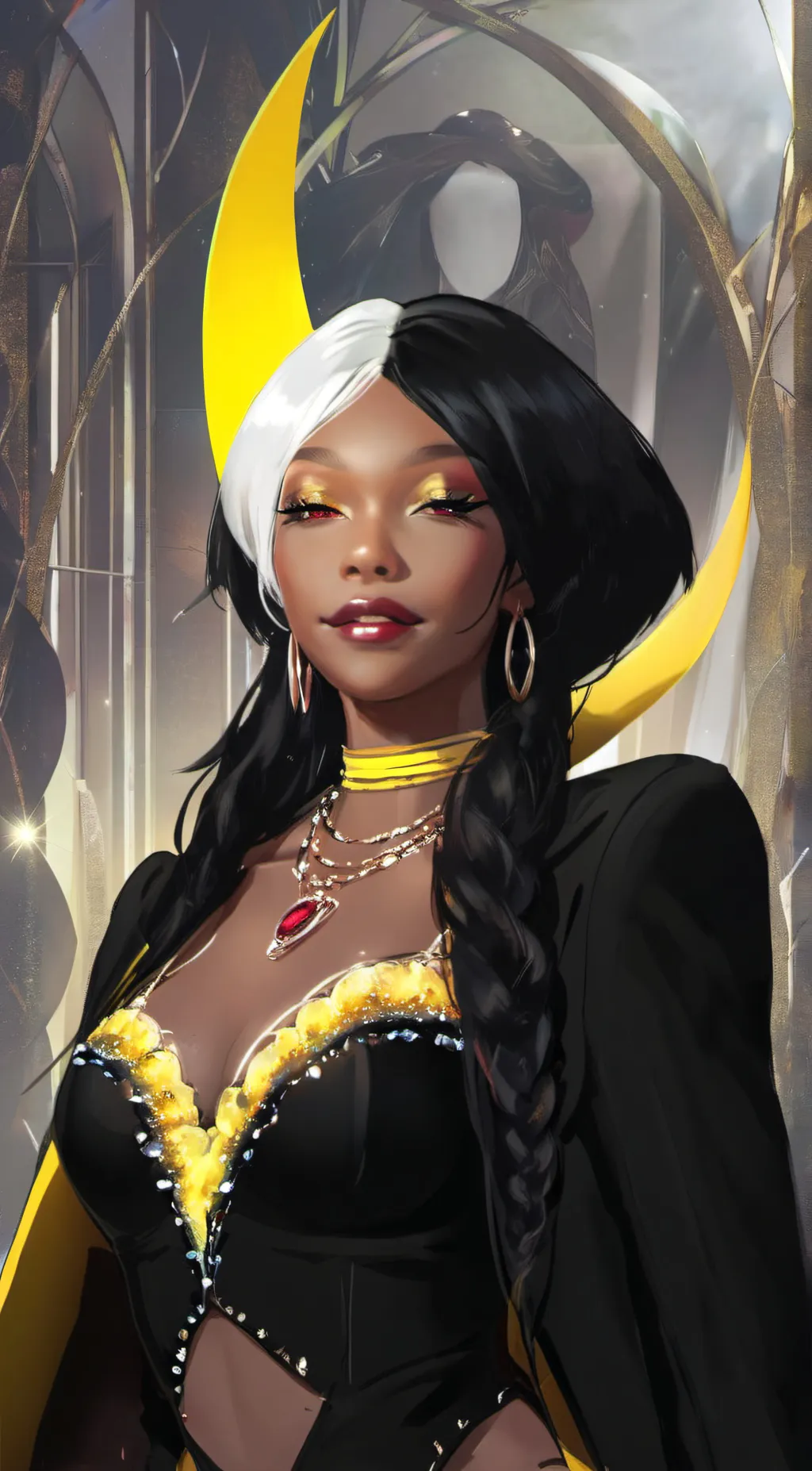 ai character: imani Glover  background
