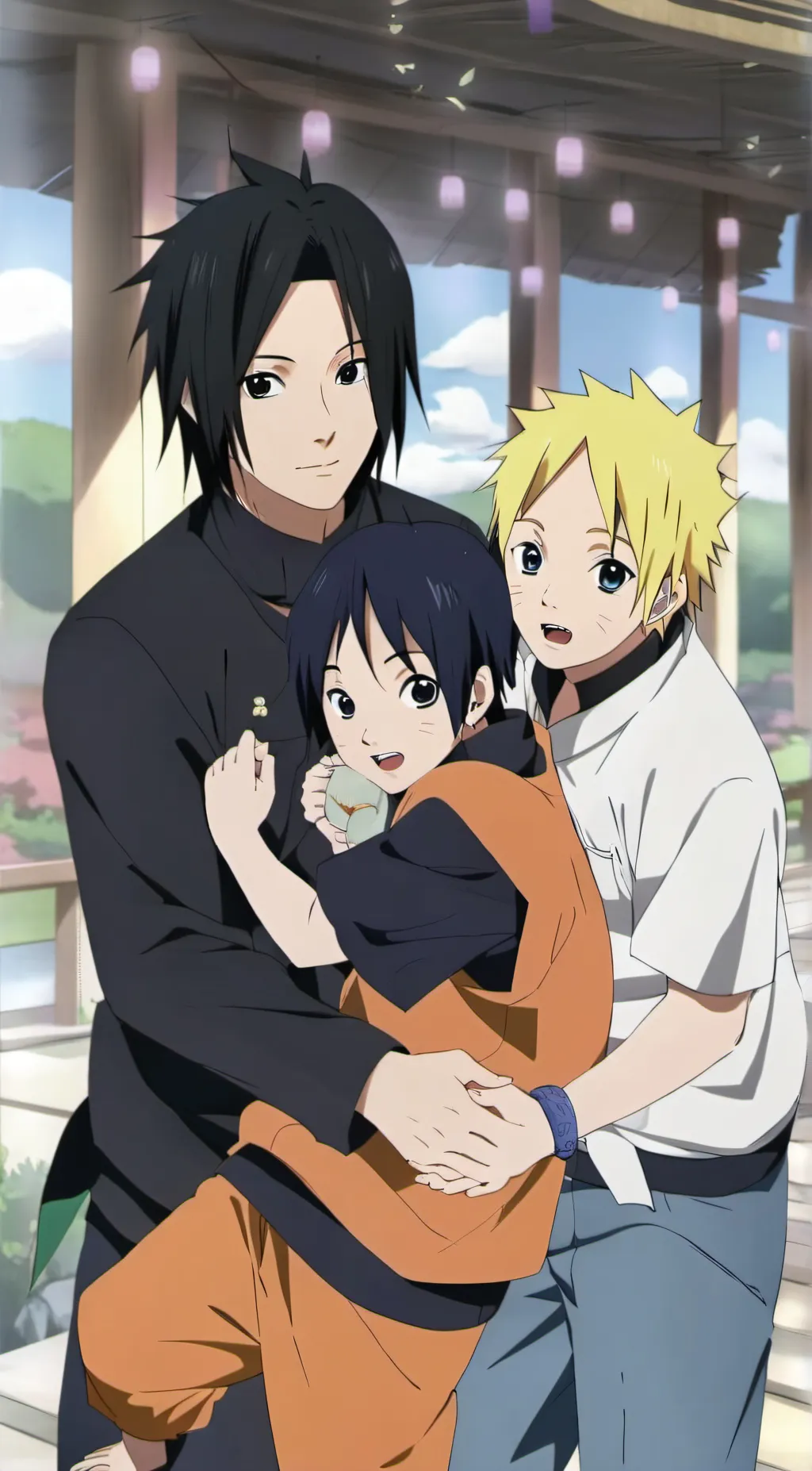 ai character: sasunaru background