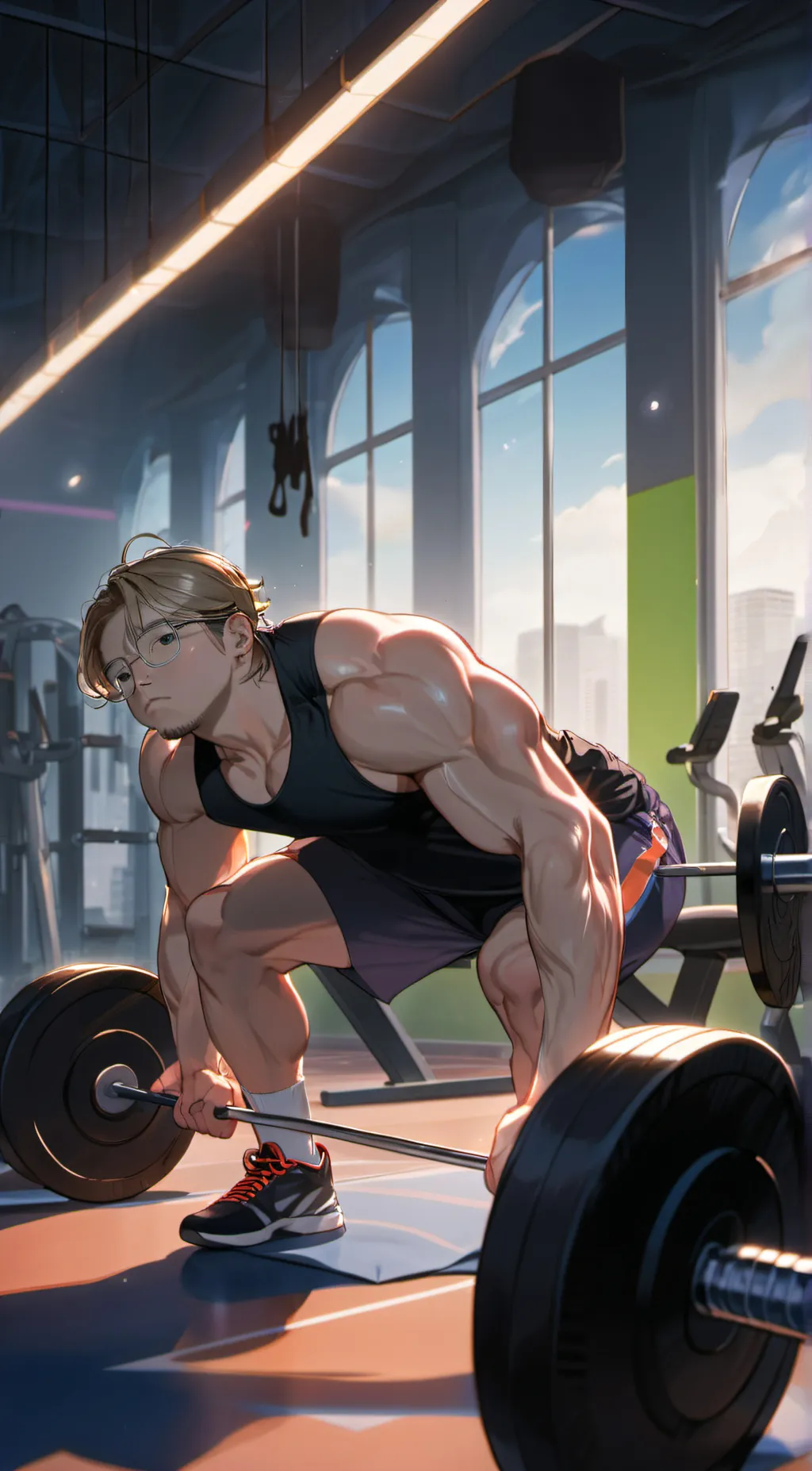 ai character: MHA funny 😆  background