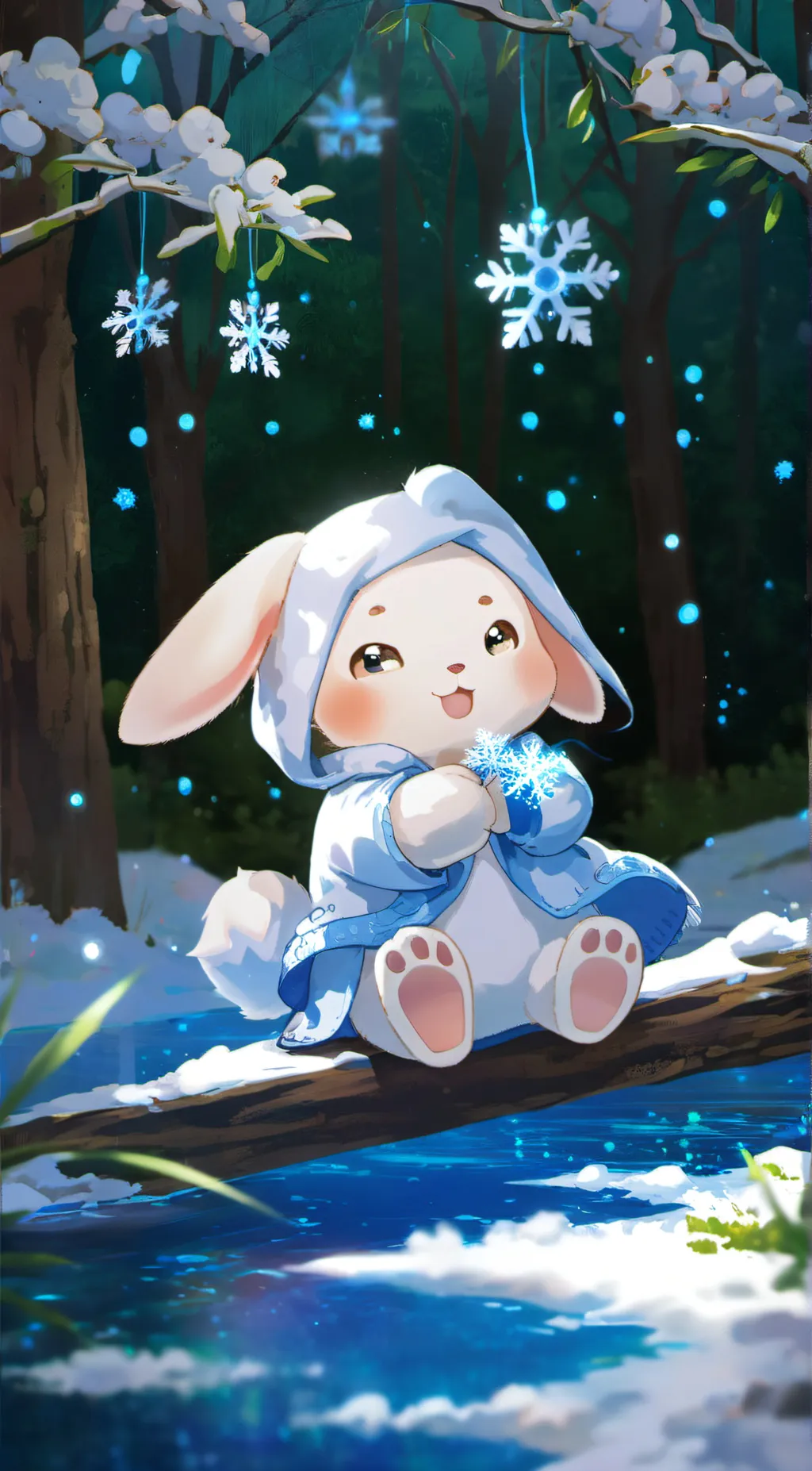 ai character: Cinnamoroll background