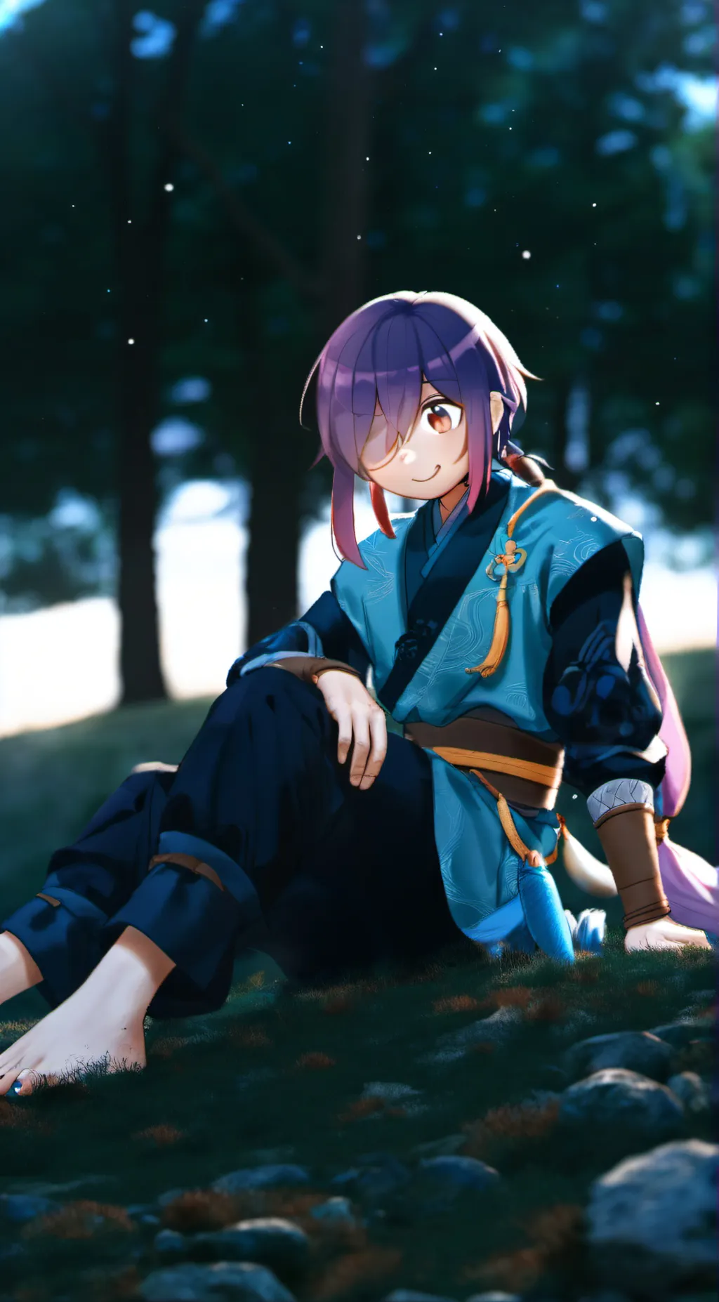 ai character: caster  background