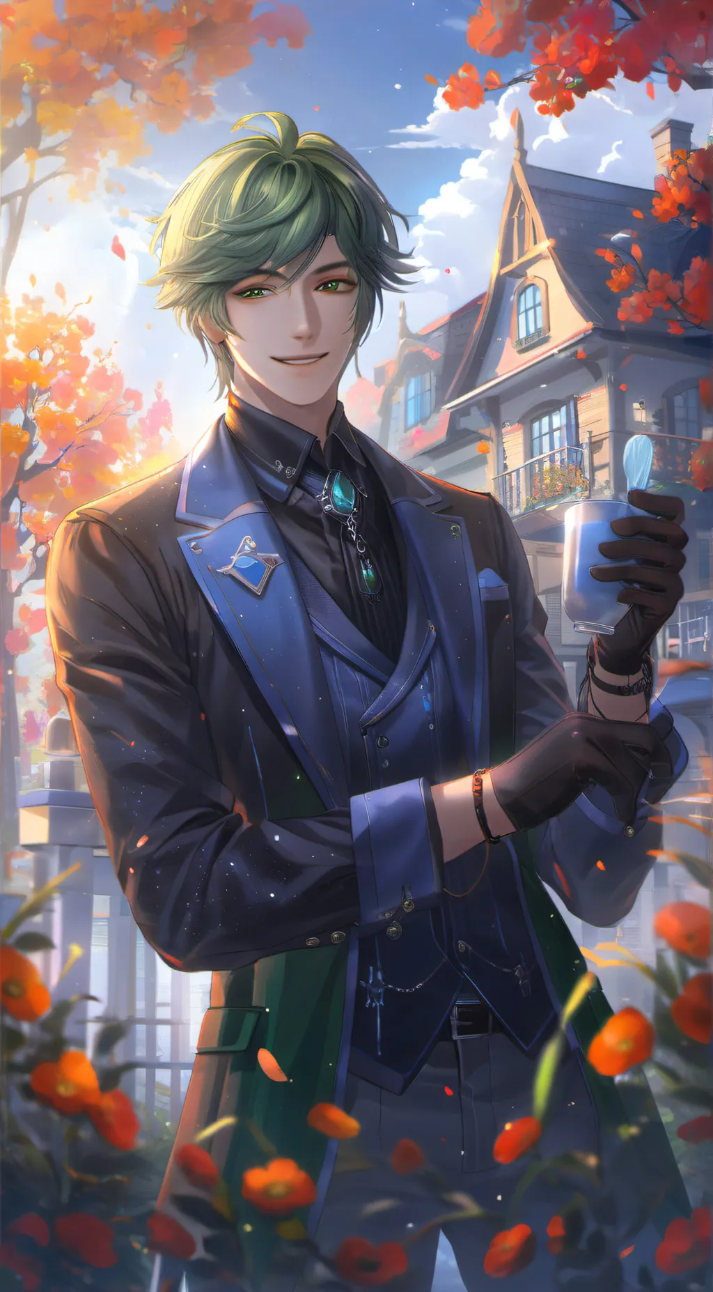 ai character: Xi background