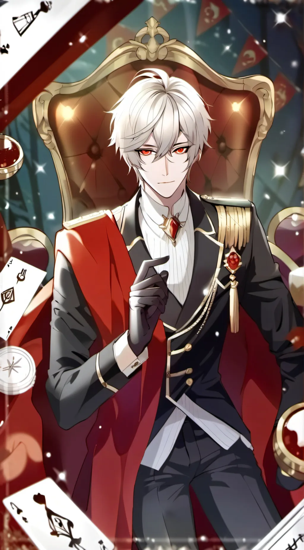 ai character: Lucifer background