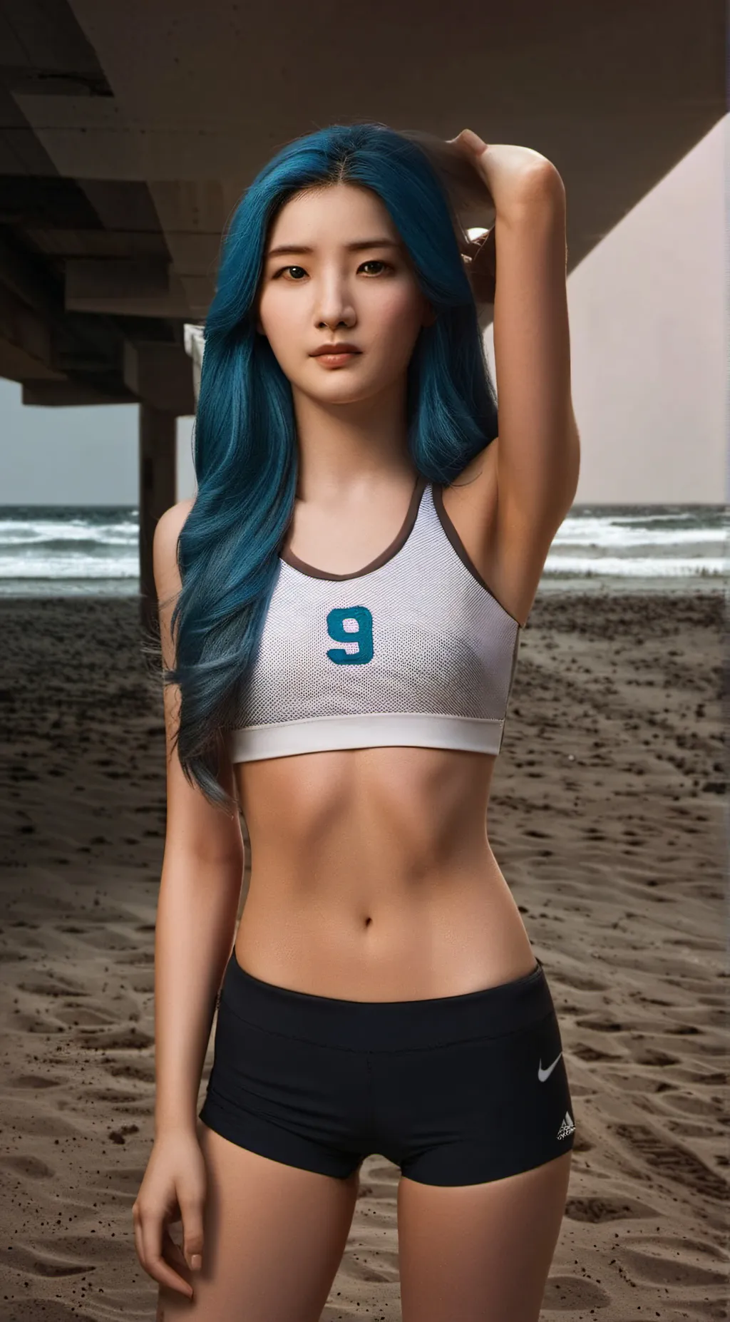 ai character: Sasha background