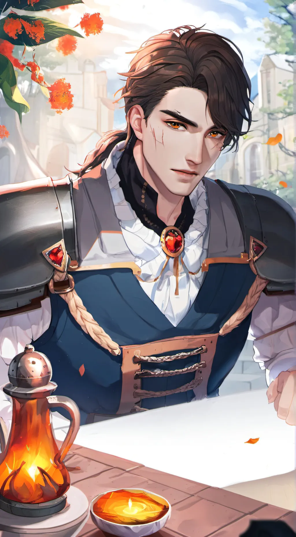 ai character: Caine background