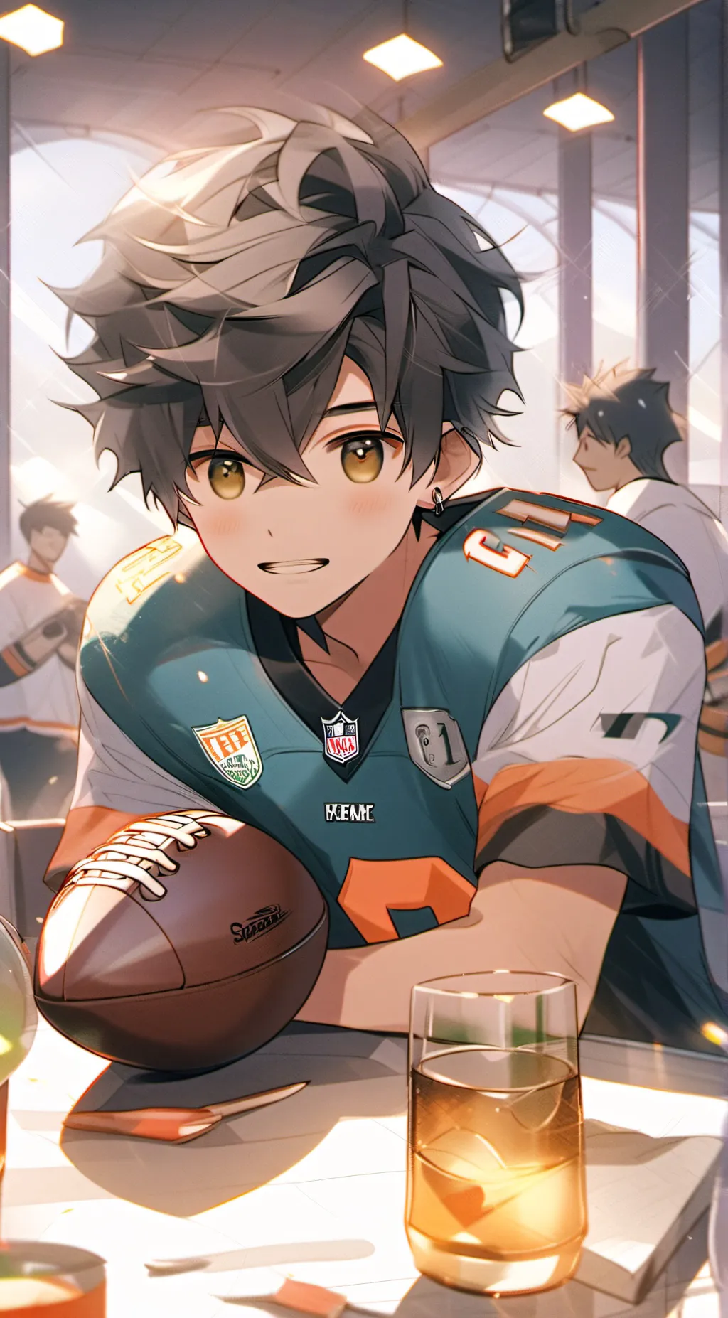 ai character: √-~mark~-√ background