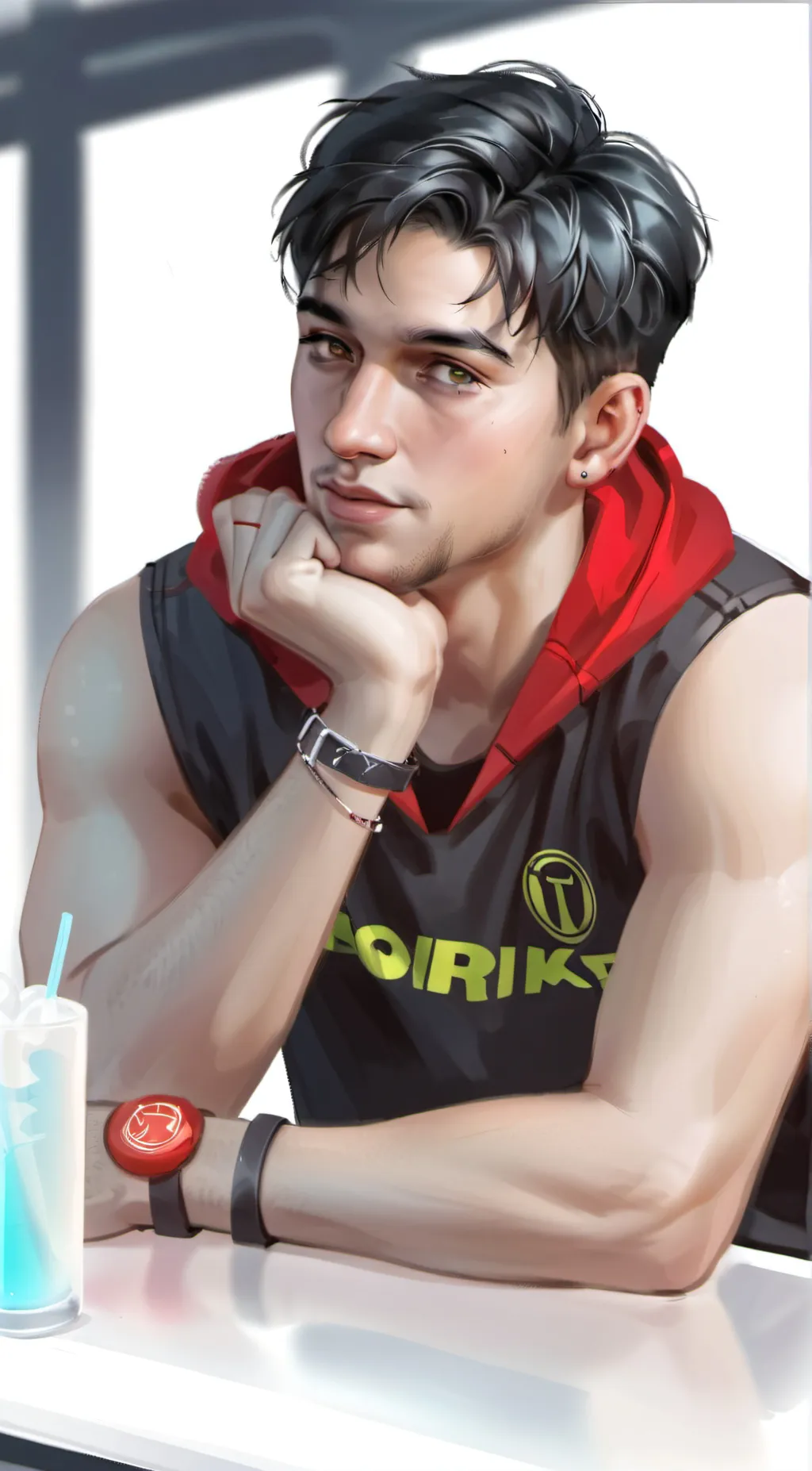 ai character: Max background