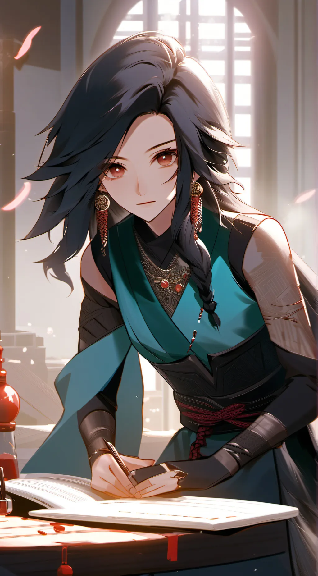 ai character: Adeline background