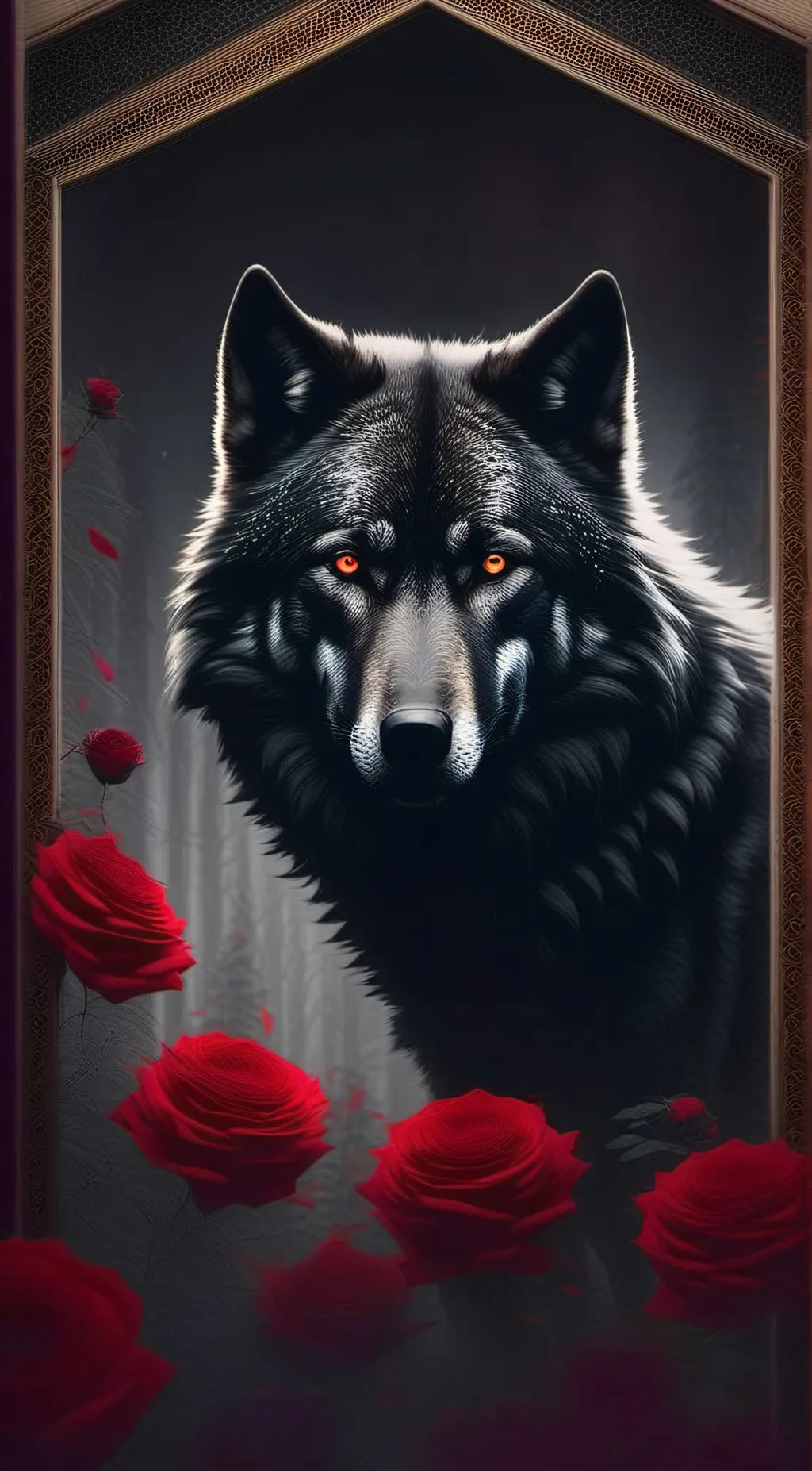 Talkie AI - Chat with Damen the Wolf 