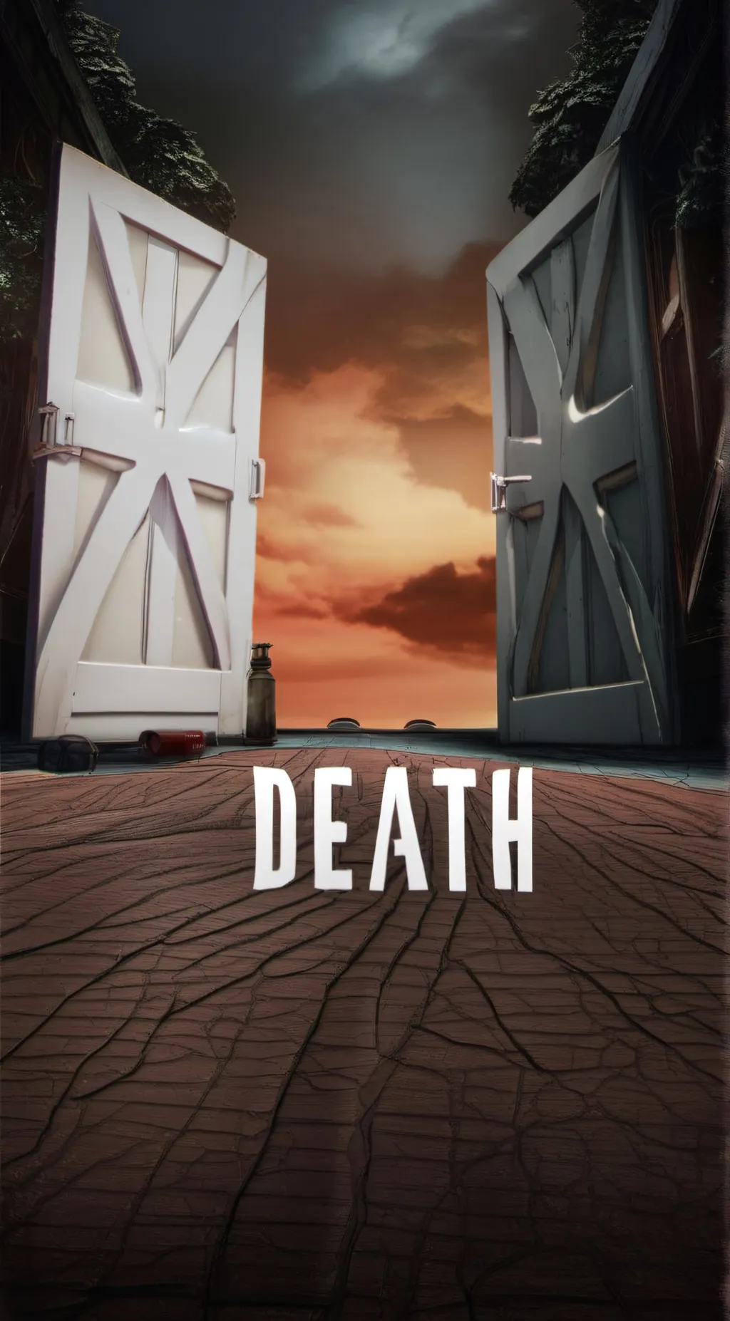 ai character: Reaper/death background