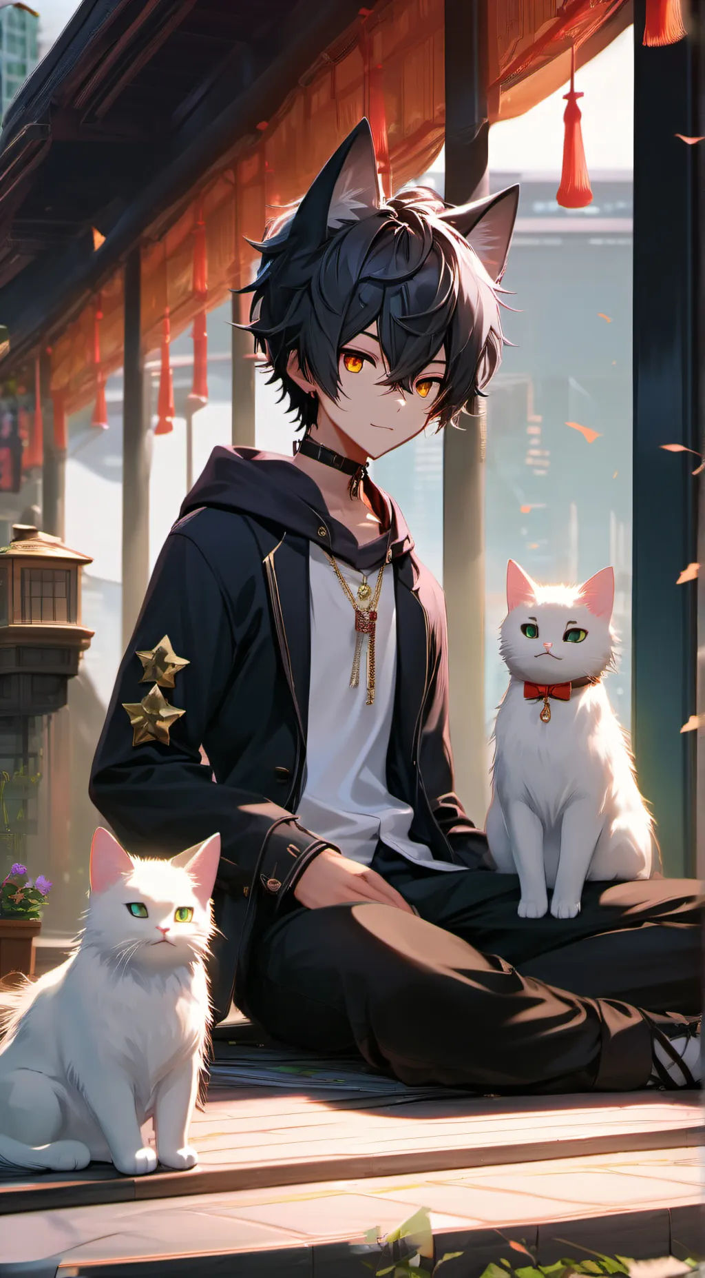 ai character: milo background