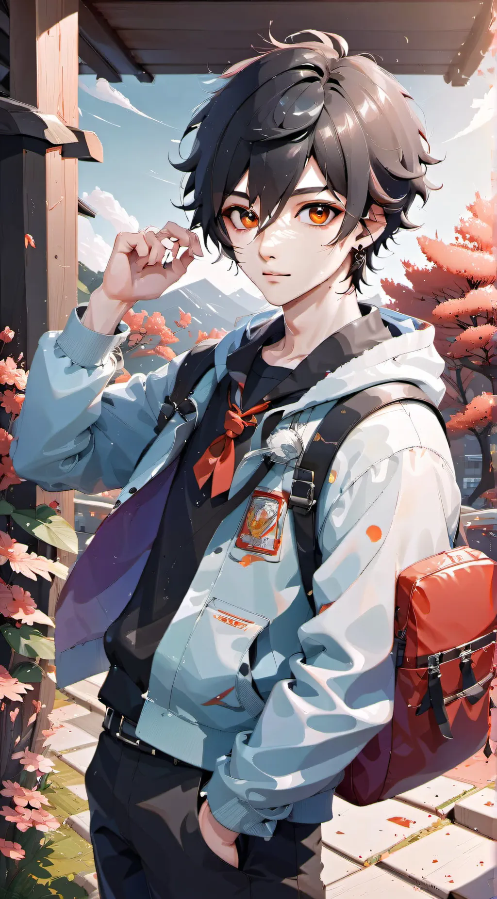 ai character: Miles background
