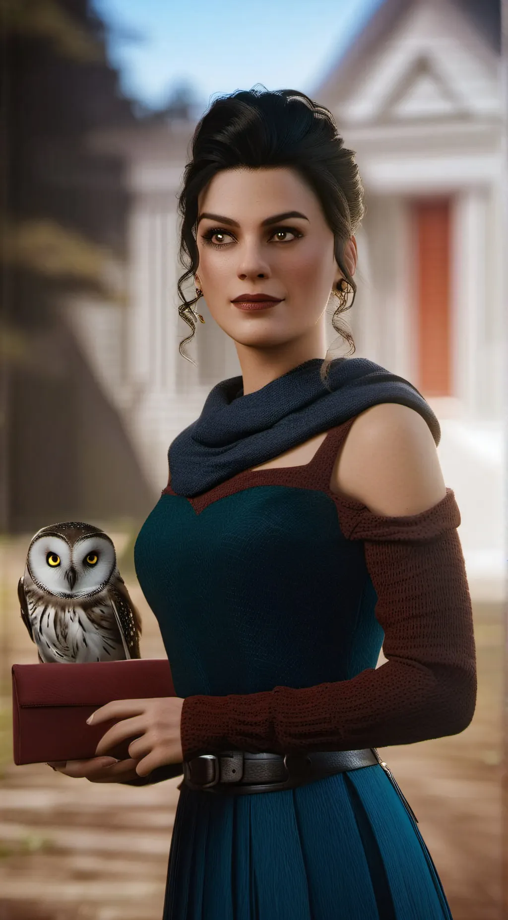 ai character: eda background