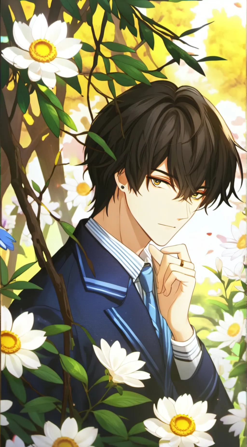 ai character: bonny boy background