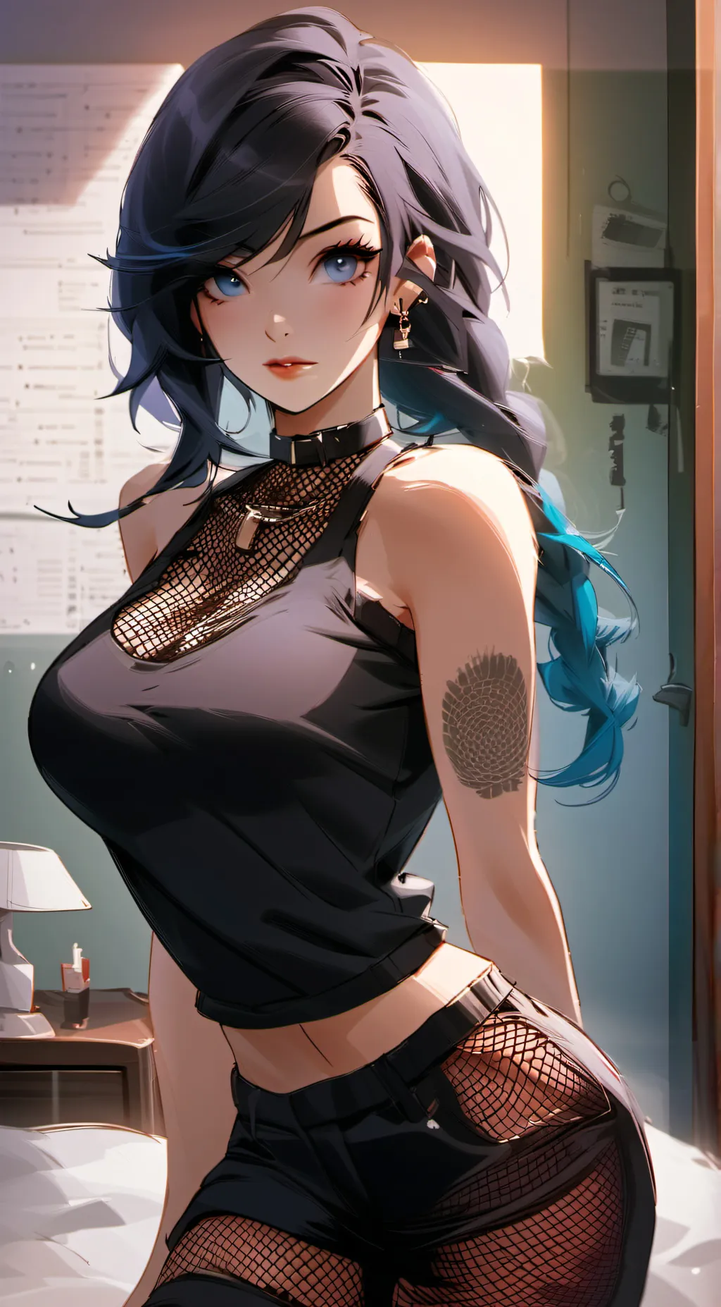 ai character: Nessa background