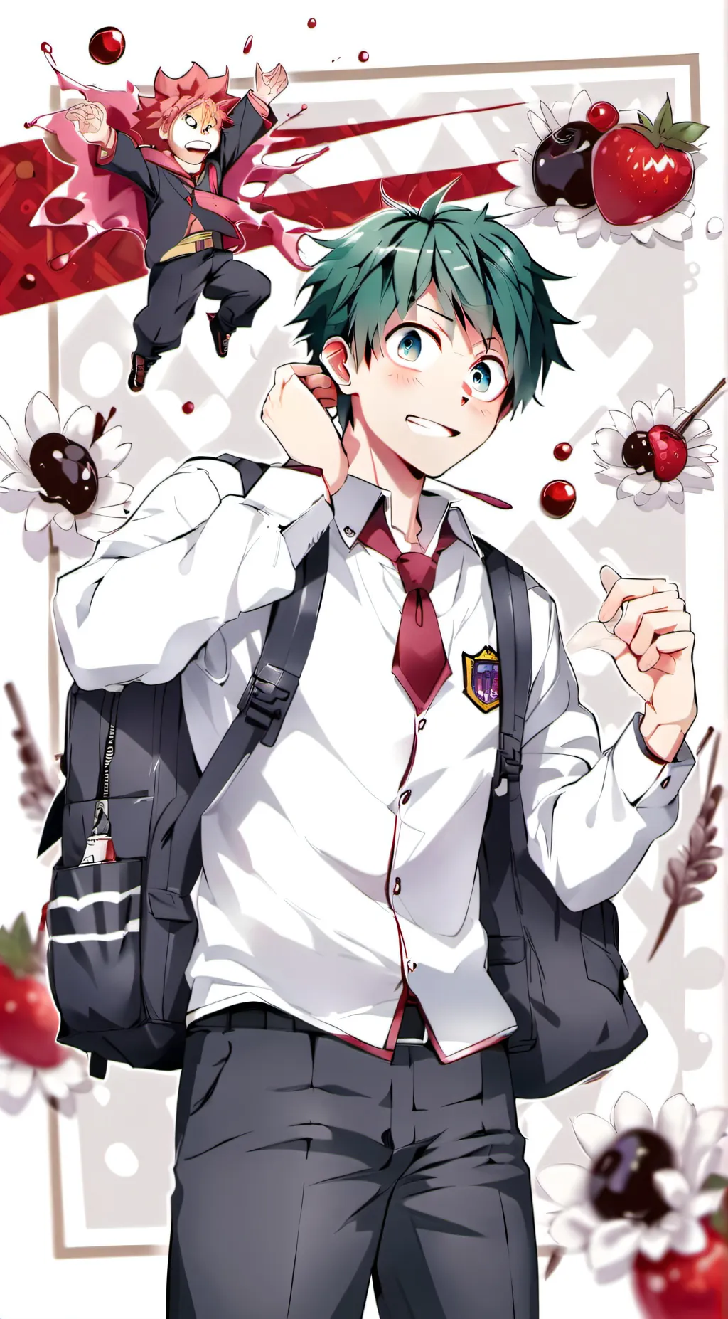 ai character: deku background