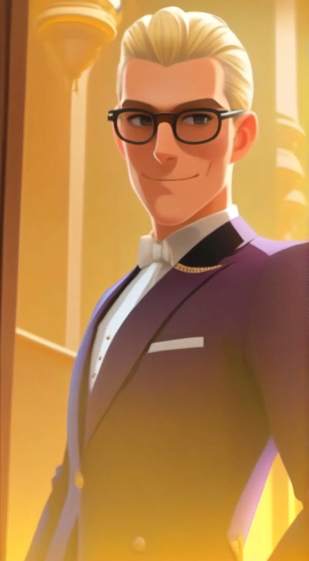 ai character: Gabriel Agreste background