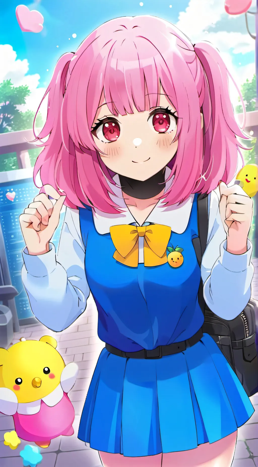 ai character: Yuri ko san background