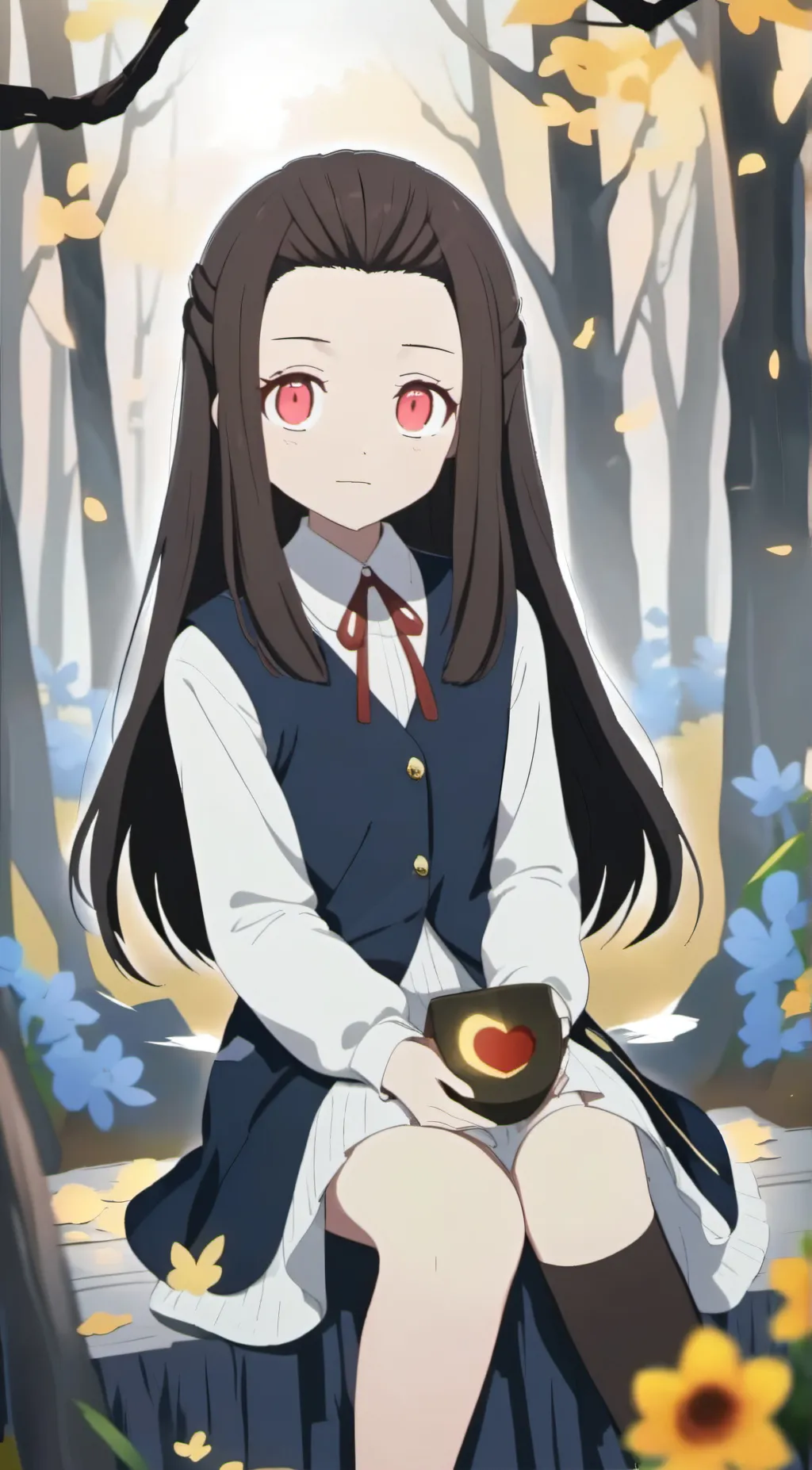 ai character: Nesuko  background