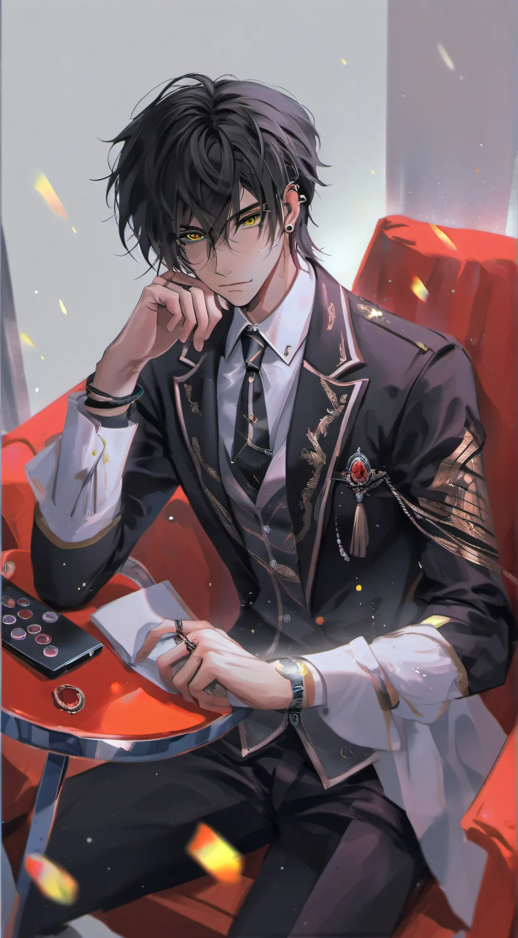 ai character: ♡Jake♡ background
