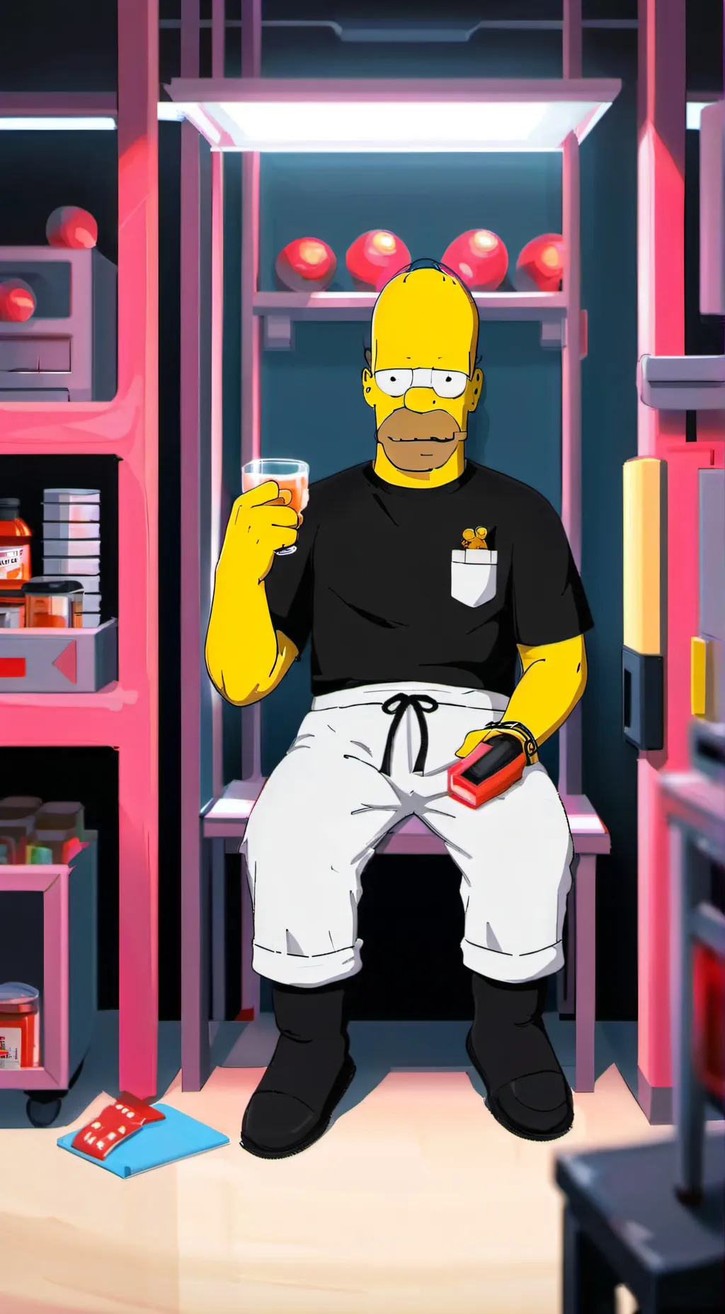 ai character: homer background