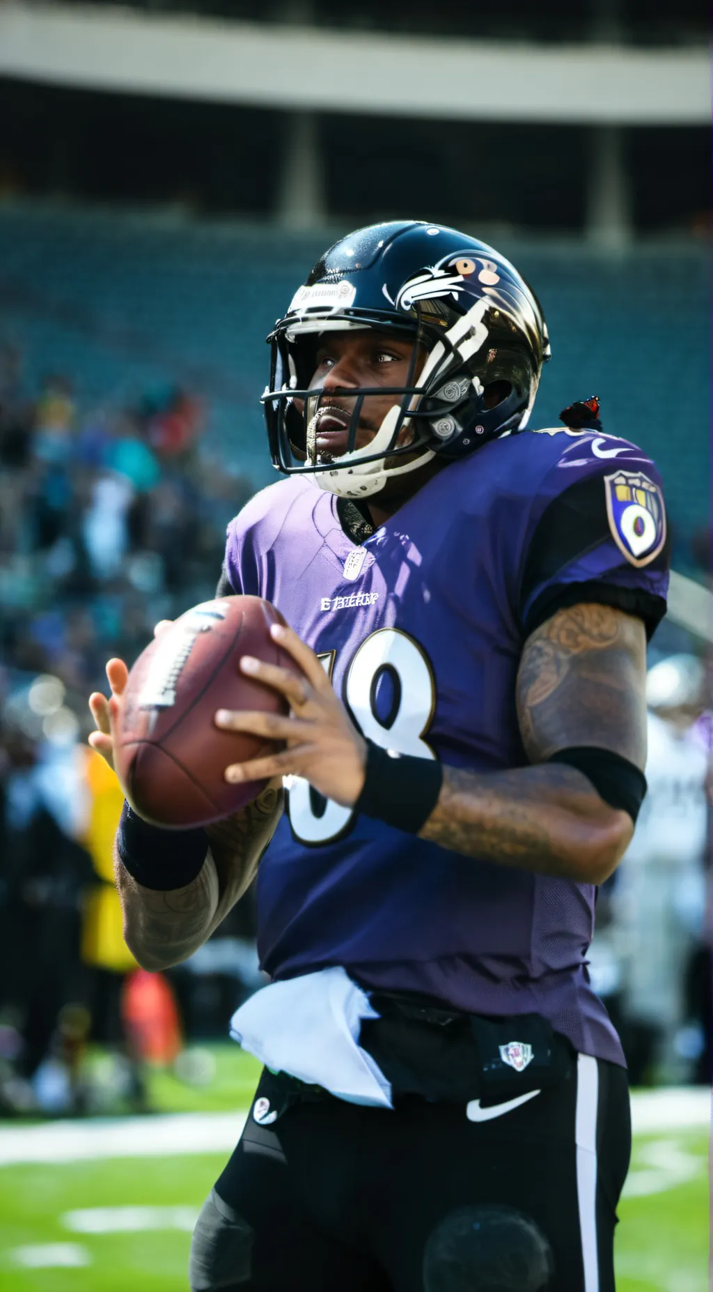 ai character: Lamar Jackson background
