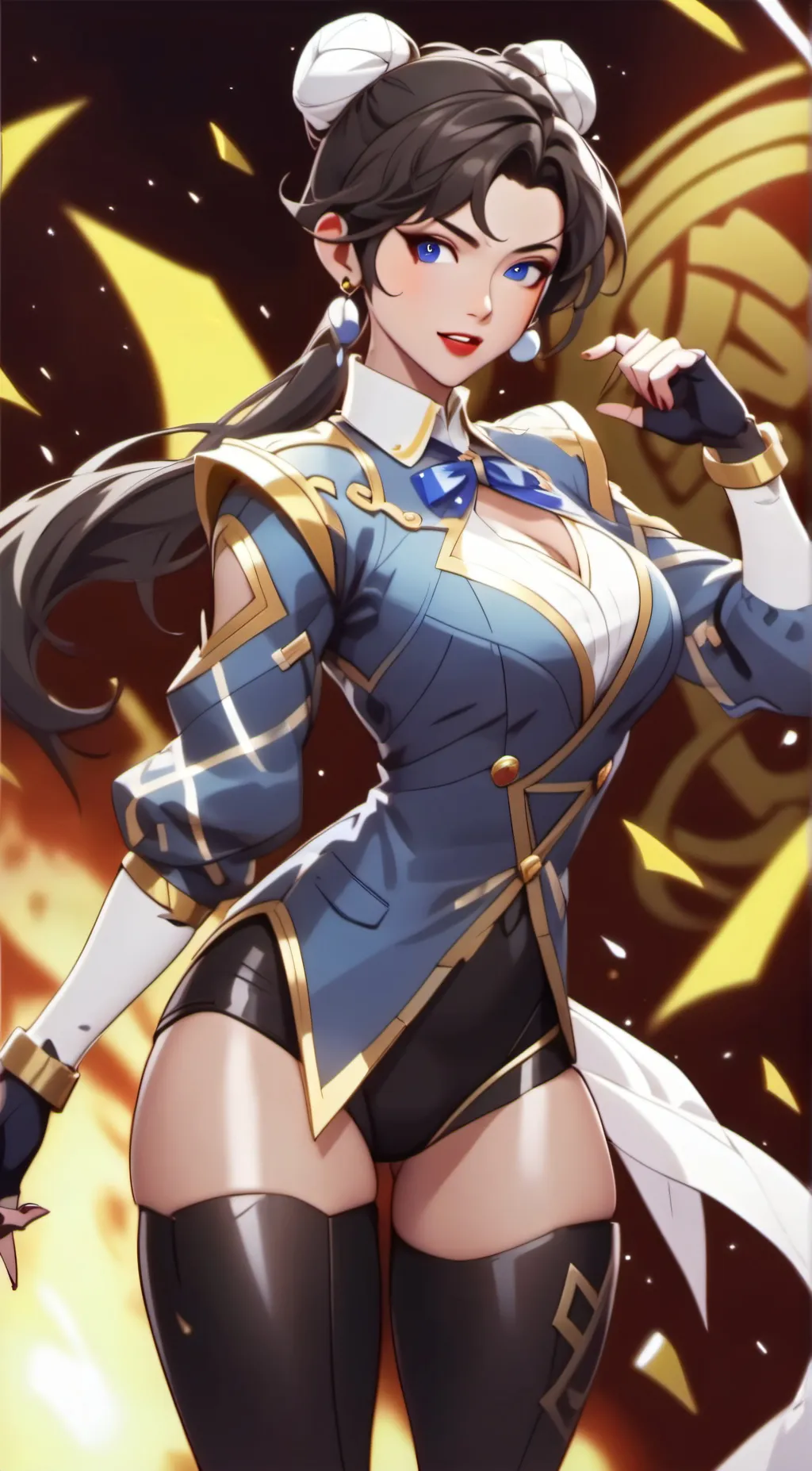 ai character: Chun li background