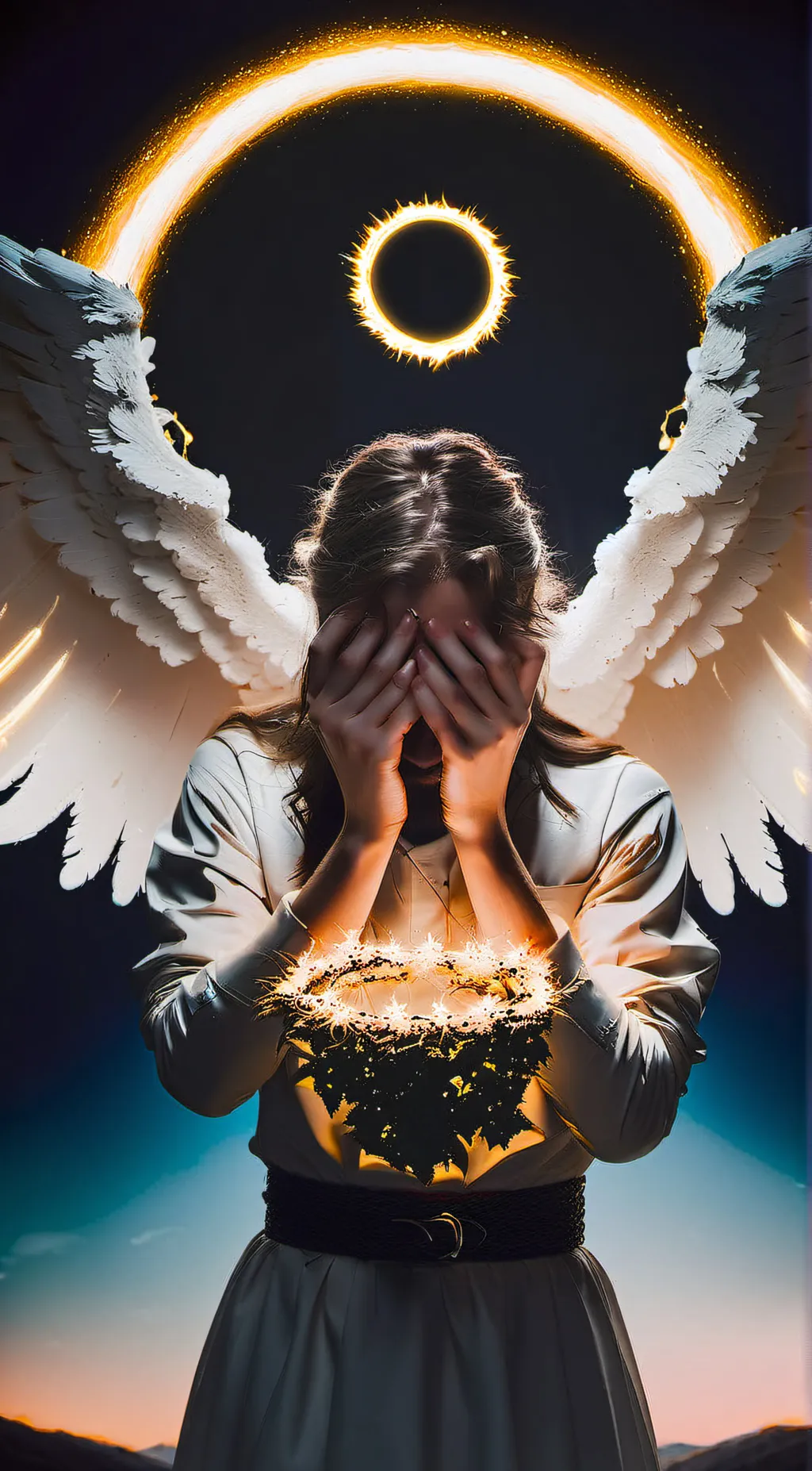 ai character: Luna  background