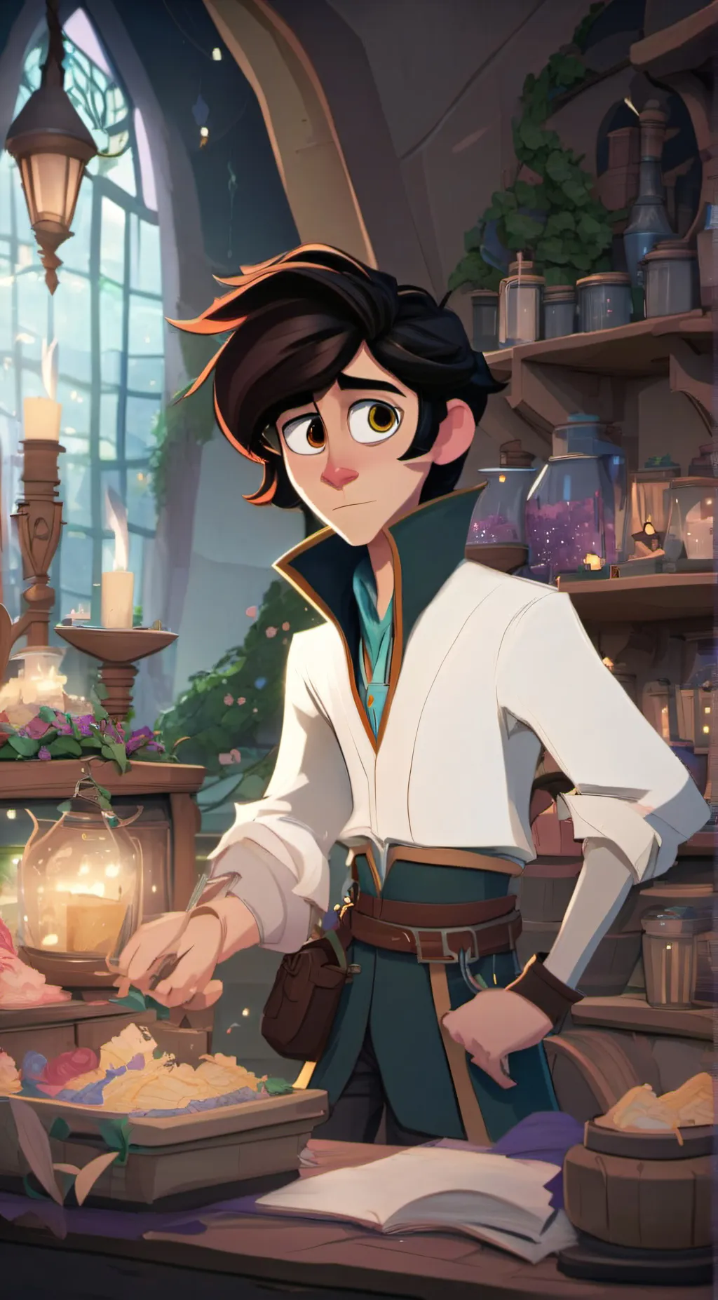 ai character: Varian background