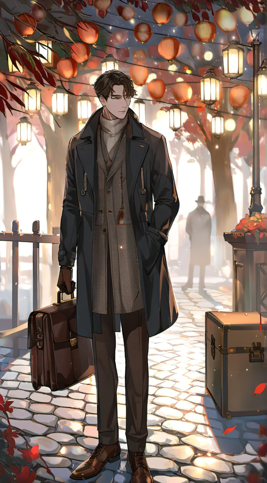 ai character: Leonard background
