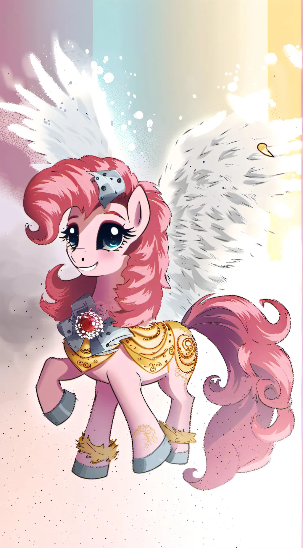 ai character: pinkie pie  background