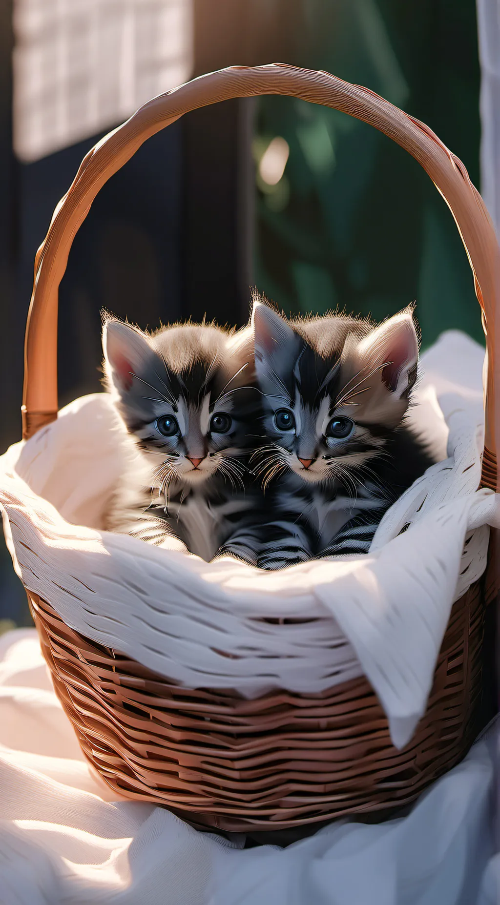 ai character: Kittens background