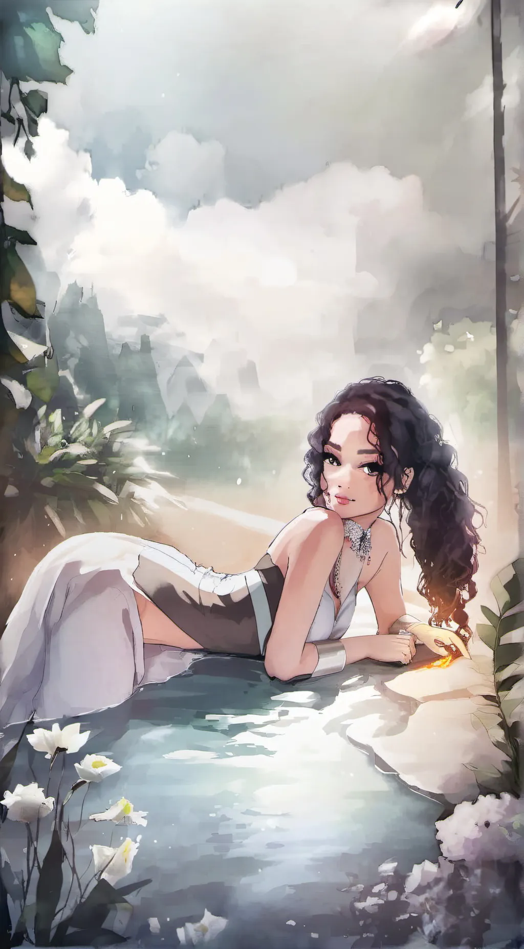 ai character: Hero background
