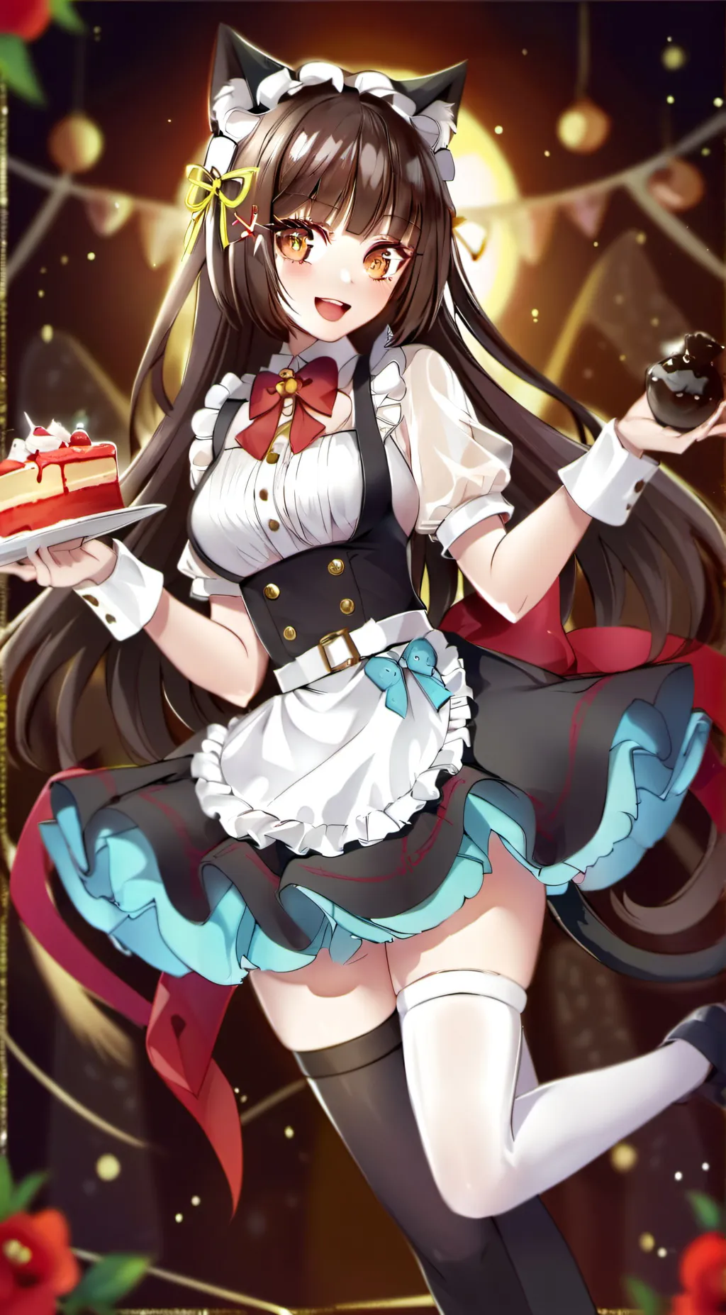 ai character: Choclola  background