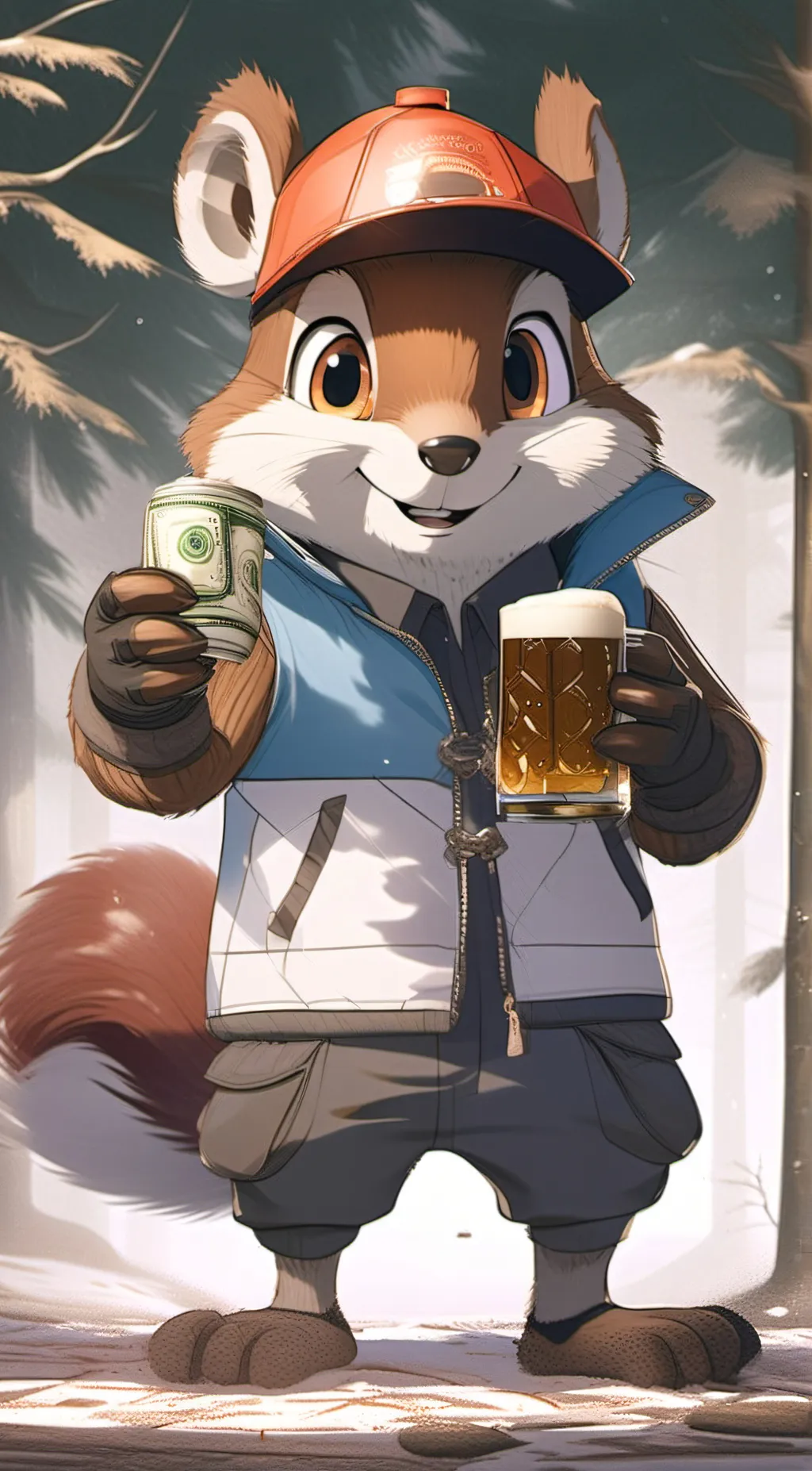 ai character: CONKER background