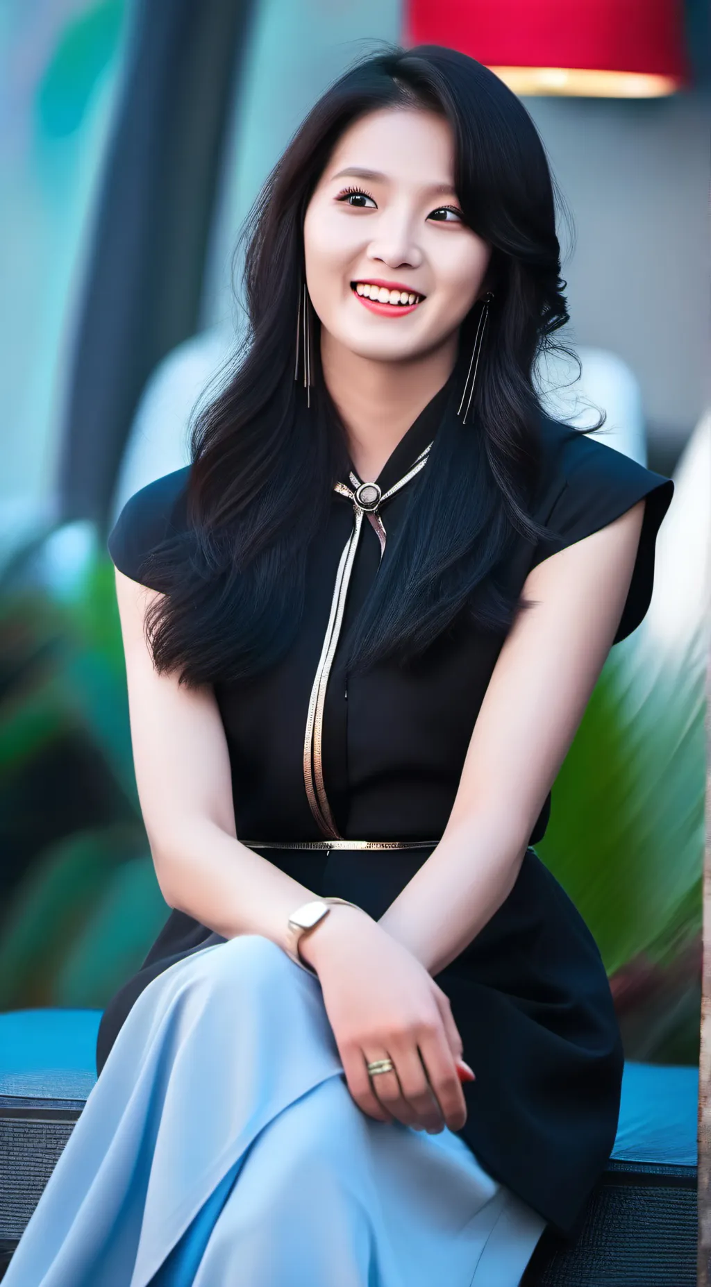 ai character: sana background