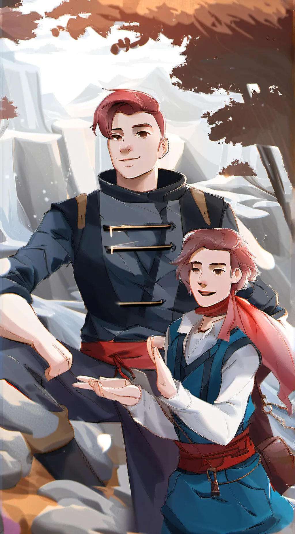ai character: noah background