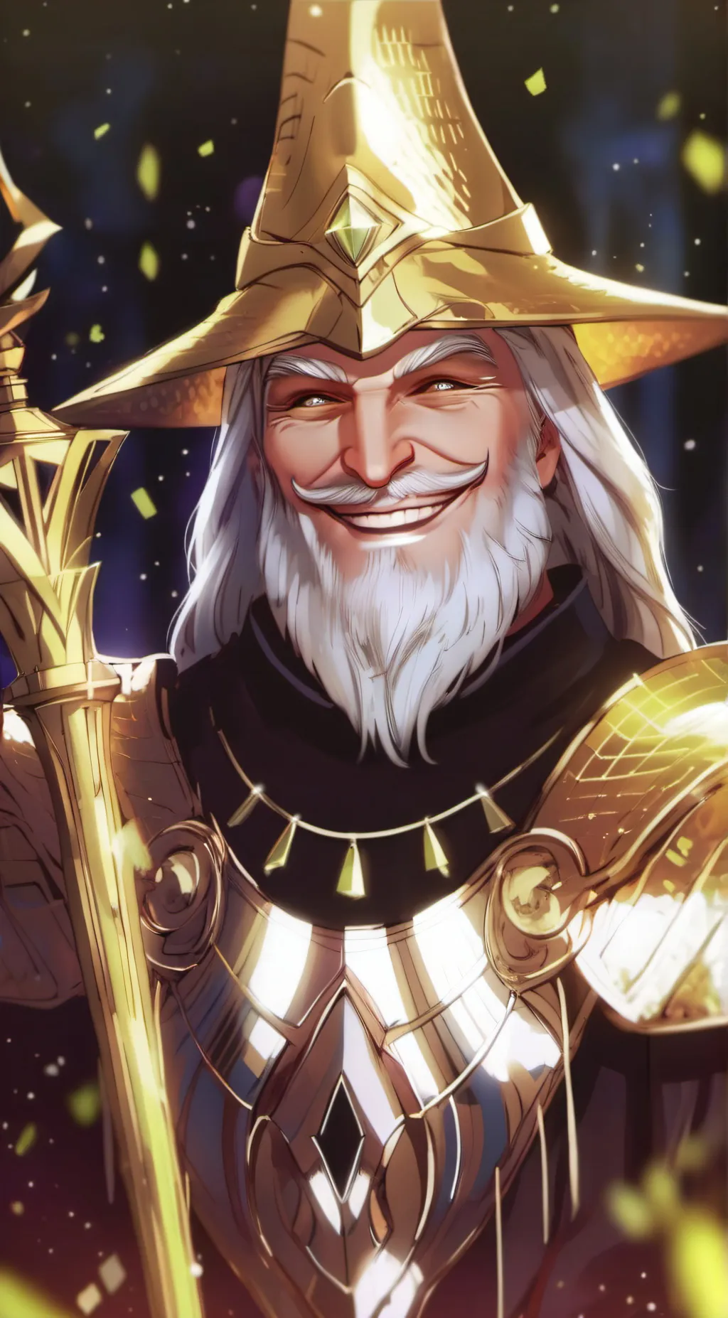 ai character: the evil wizard background
