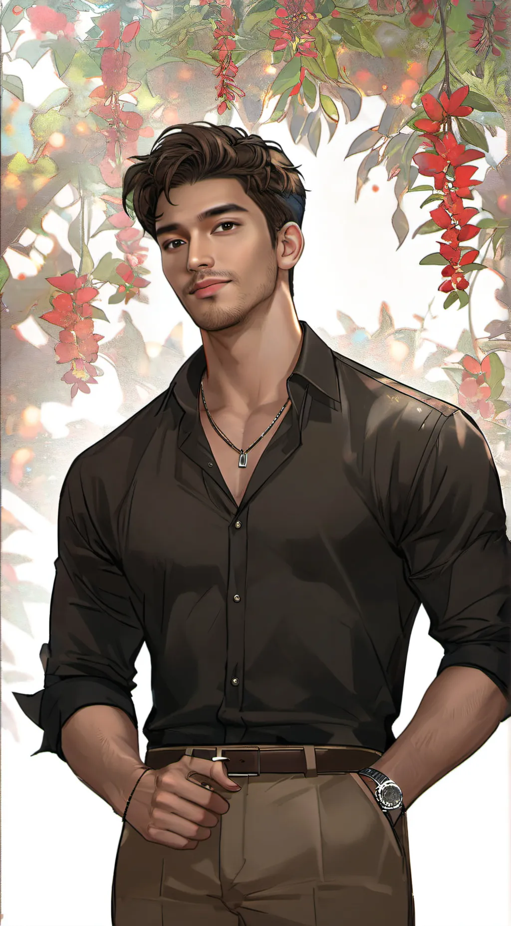 ai character: Ryan  background