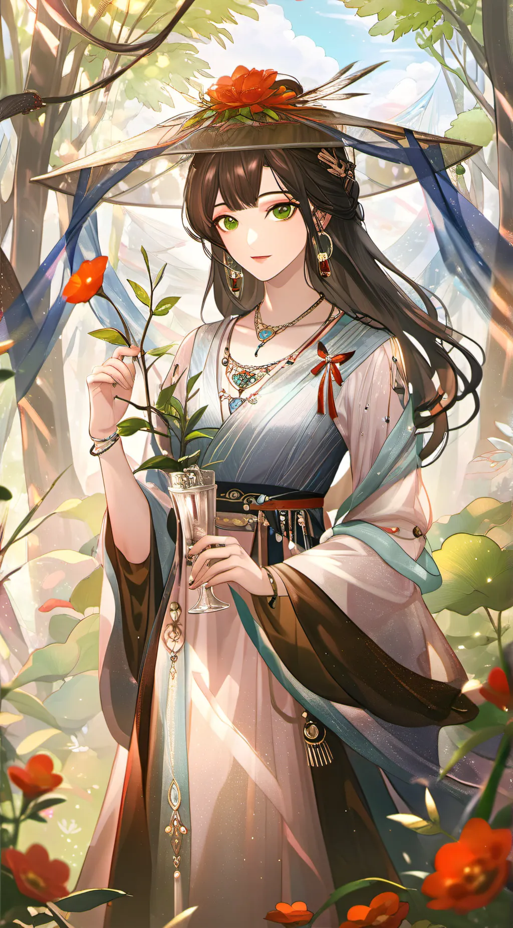 ai character: Gay Lilly background