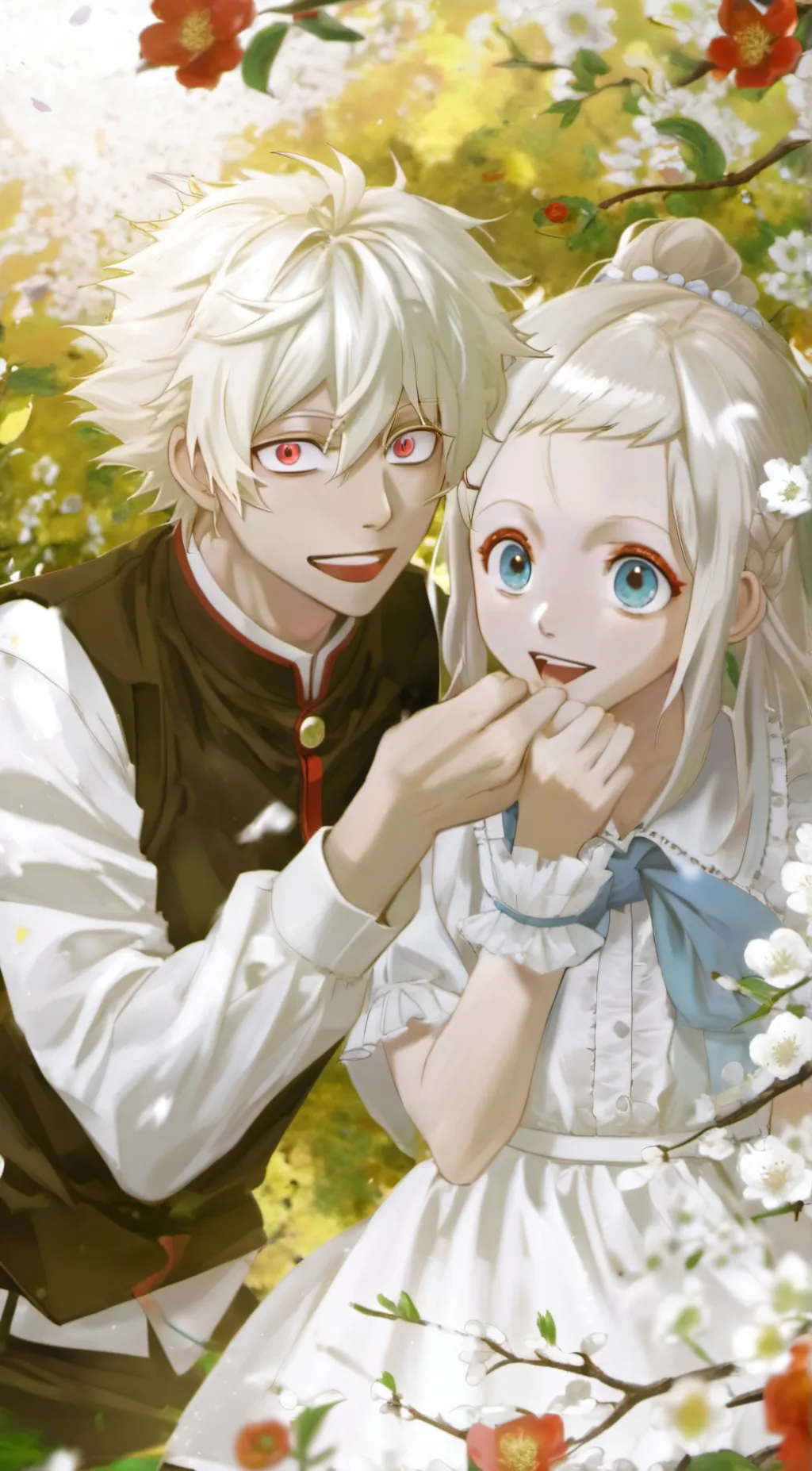 ai character: Yuki and Bakugou background