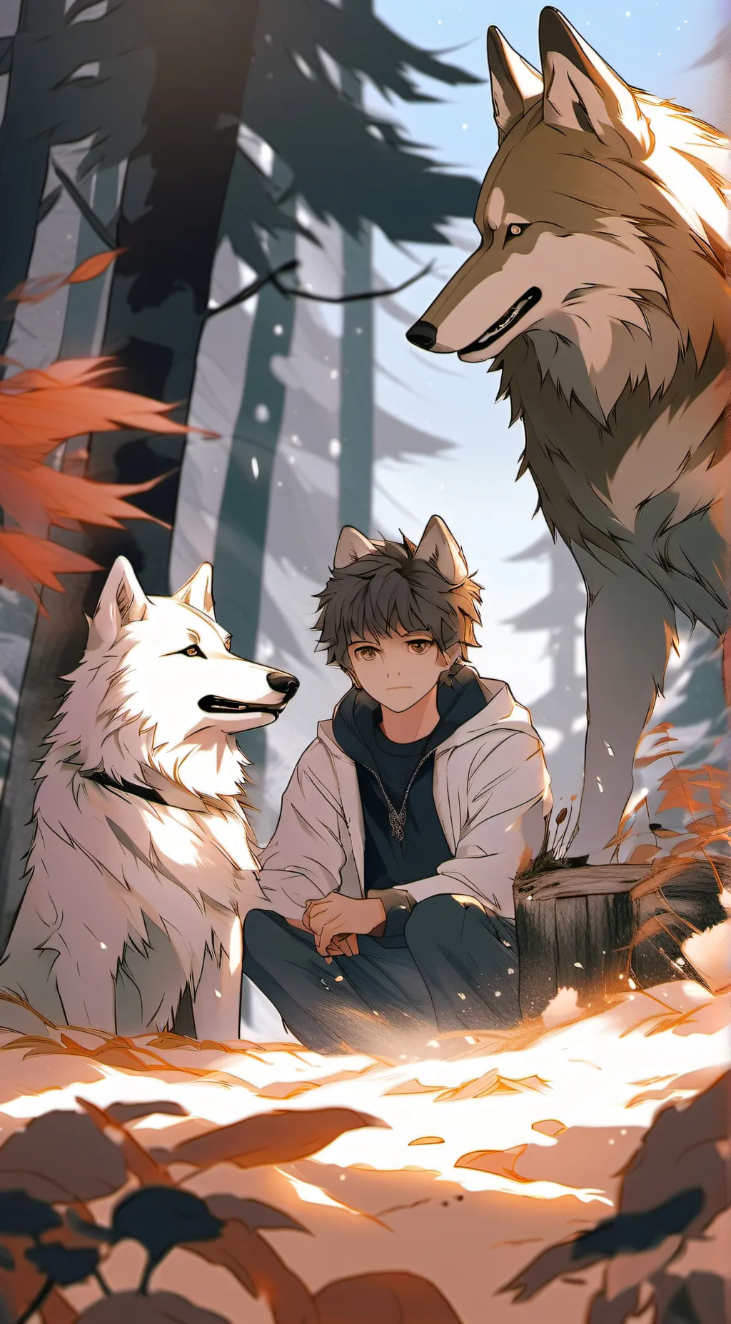 ai character: Allen background