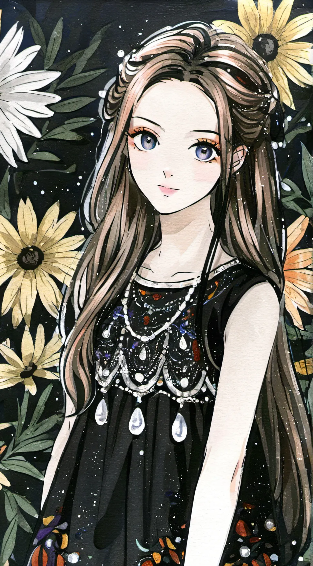 ai character: Luna  background