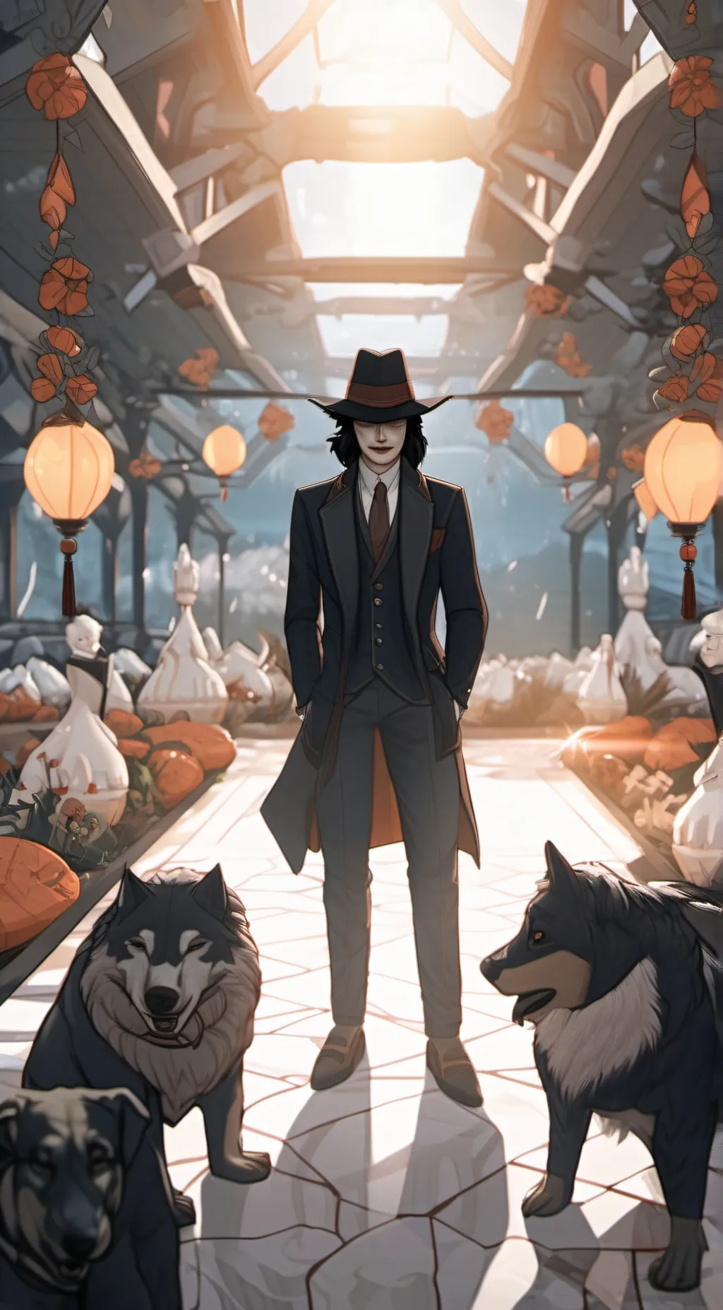 ai character: mr tops background
